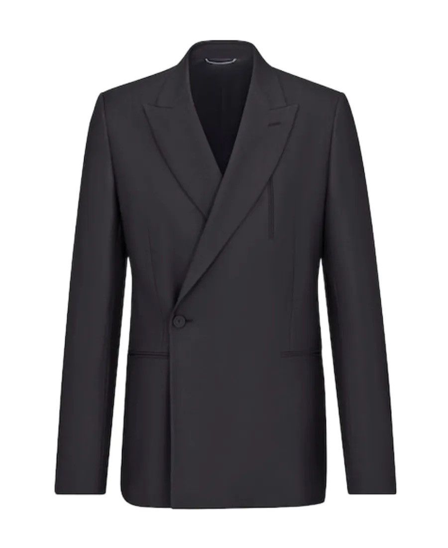 Dior Dior wool oblique tailored blazer jacket 48 Size 48R - 1 Thumbnail