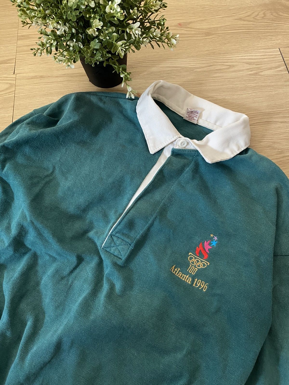 Vintage Vintage Rugby Shirt Atlanta Olympic 1996 Size US S / EU 44-46 / 1 - 2 Thumbnail
