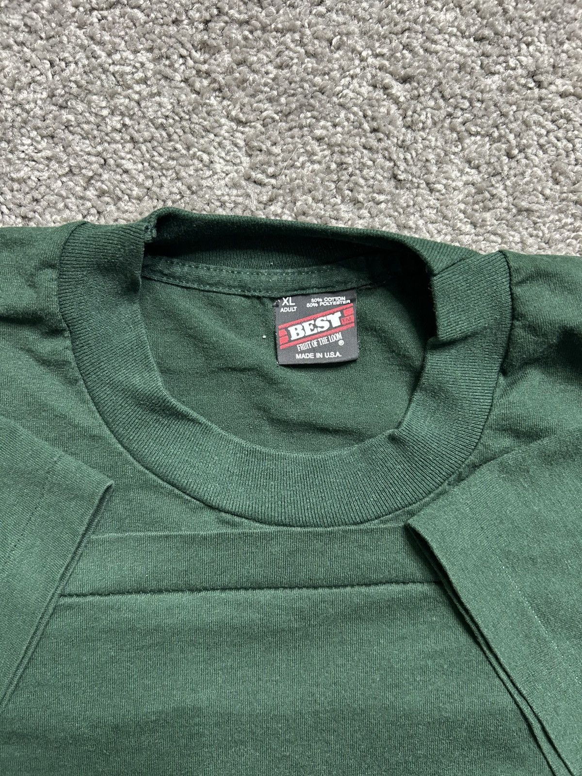 Fruit Of The Loom × Vintage Vintage 90s Fruit of the Loom Best Sundown Tee Single USA Size US XL / EU 56 / 4 - 3 Thumbnail