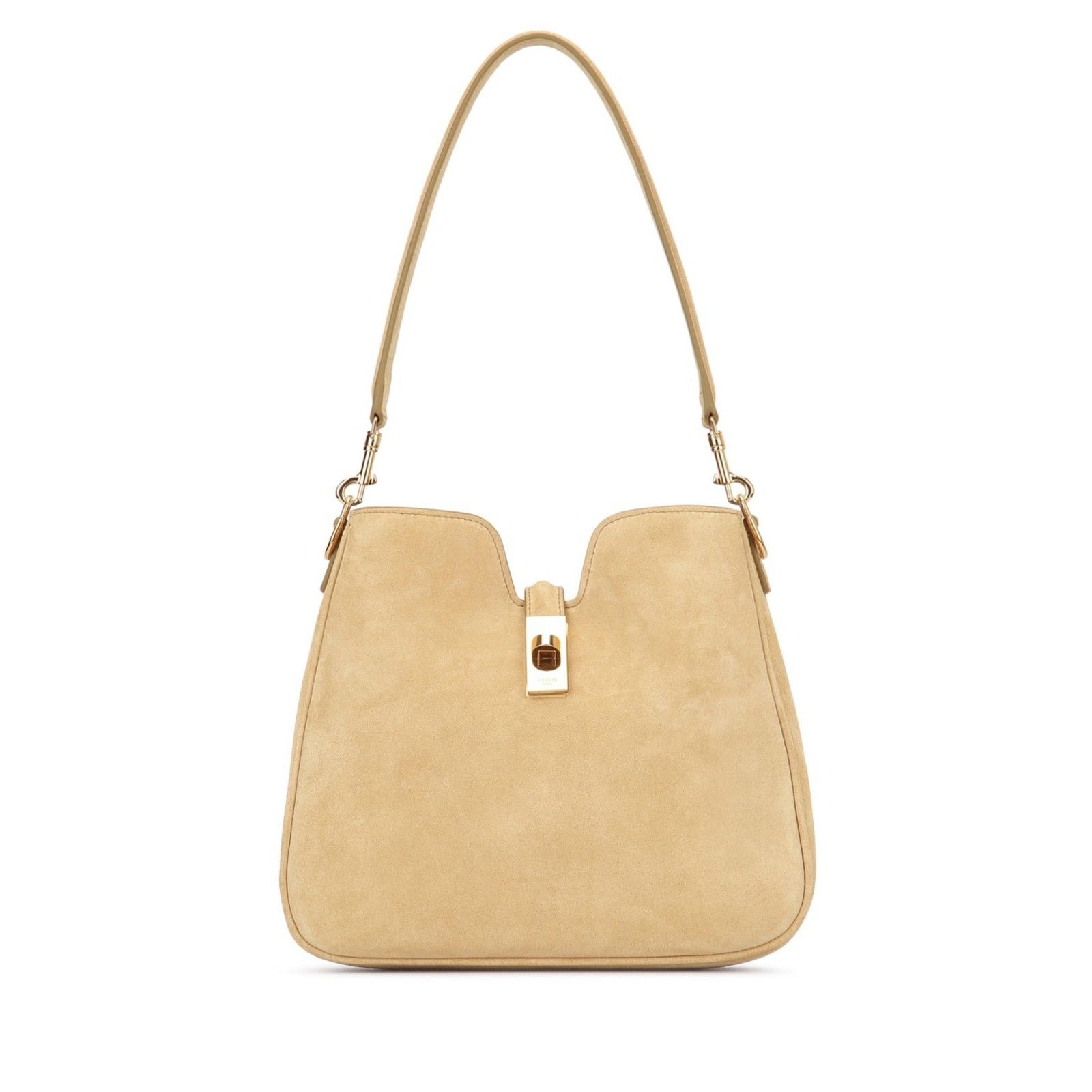 Celine Small Camille 16 Soft Bag Stone Beige Shoulder Bag Ne, Women's