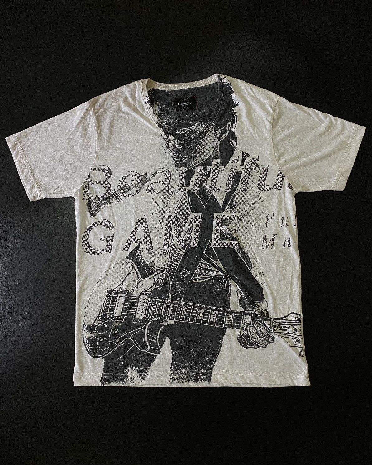 japanese brand fukuyamaya tokyo overprint tee