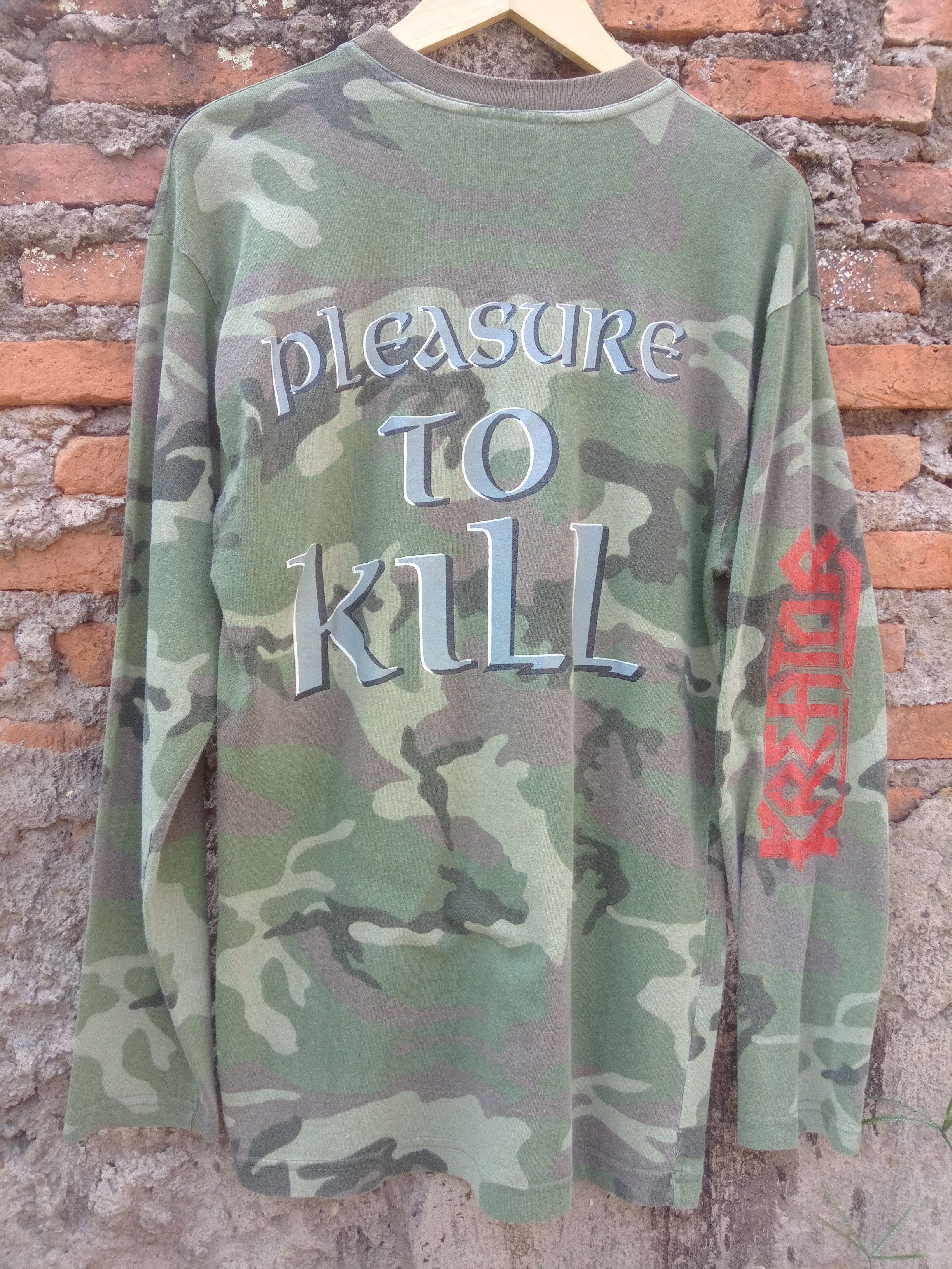 Band Tees × Vintage Vintage KREATOR pleasure to kill Size US M / EU 48-50 / 2 - 4 Thumbnail