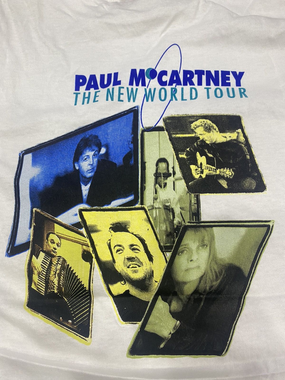 Band Tees × Vintage Vintage Unworn Paul MCartney The New World Tour 1993 tshirt Size US L / EU 52-54 / 3 - 3 Thumbnail