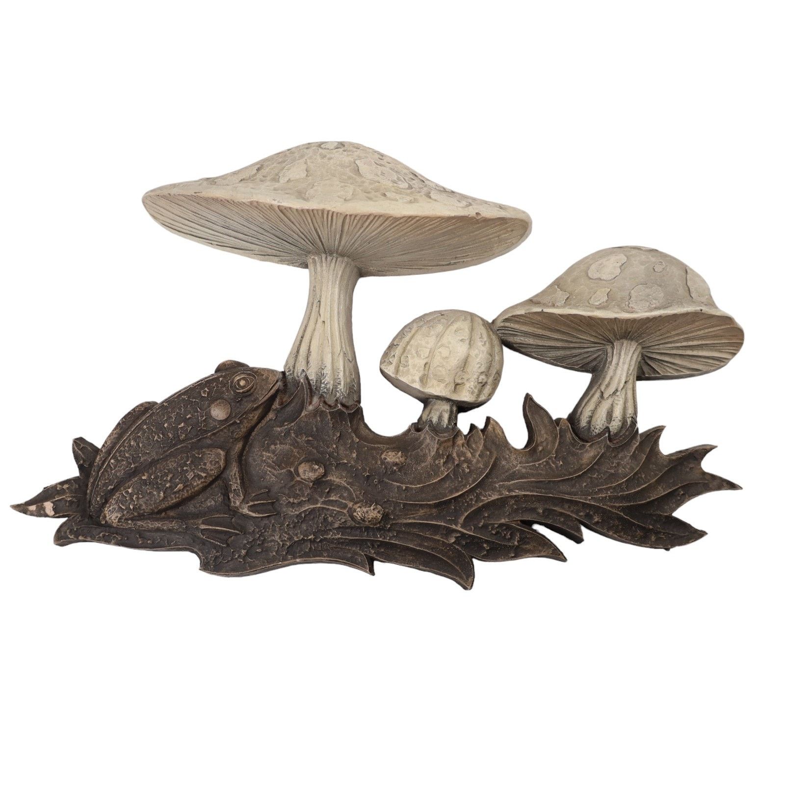 Vintage Vintage MCM 60s/70s Mushroom Frog Wall Art Plaque Size ONE SIZE - 1 Thumbnail
