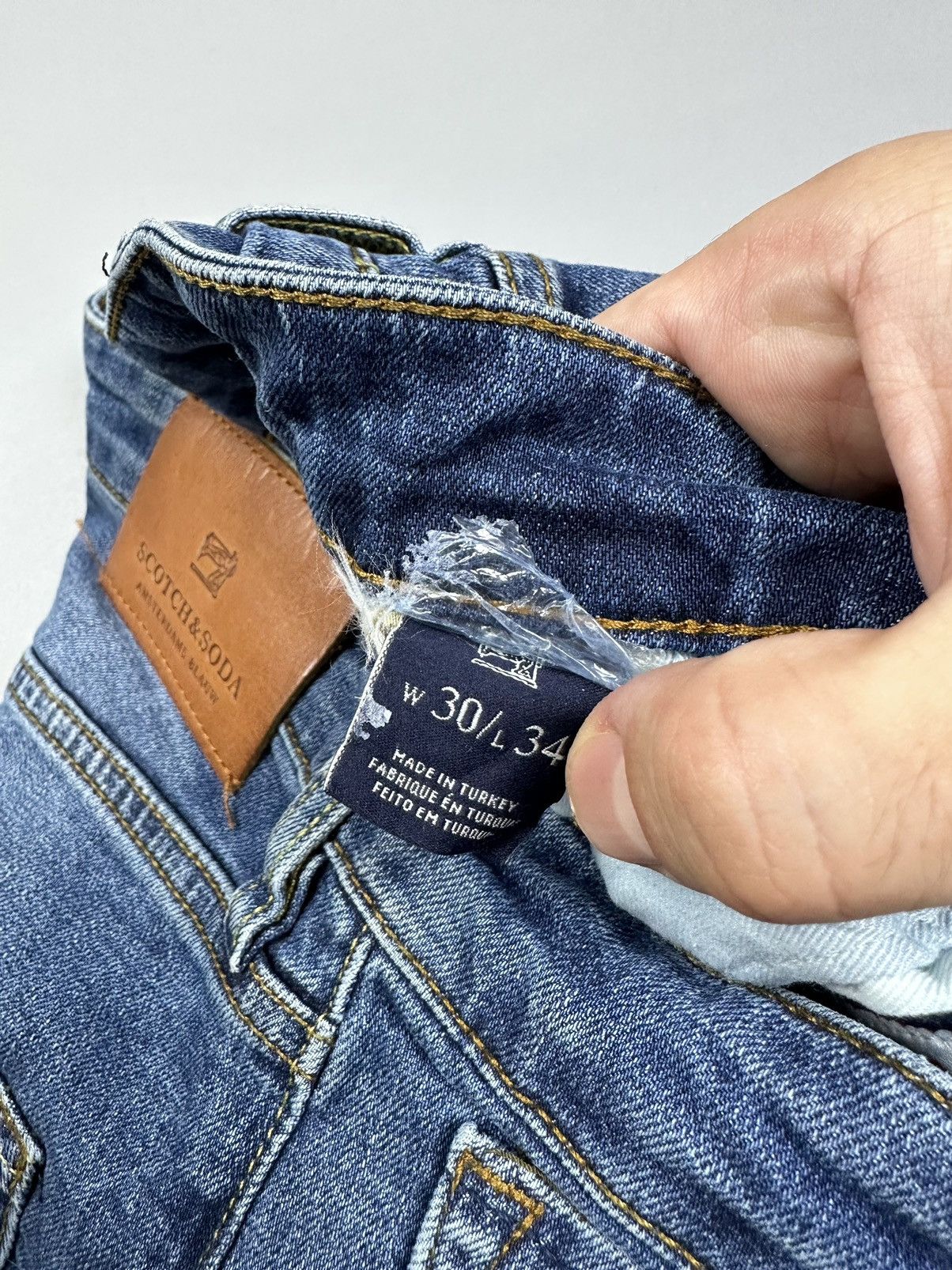 Scotch & Soda Scotch&Soda Classic Skiny Jeans Wahed blue Size US 30 / EU 46 - 4 Thumbnail