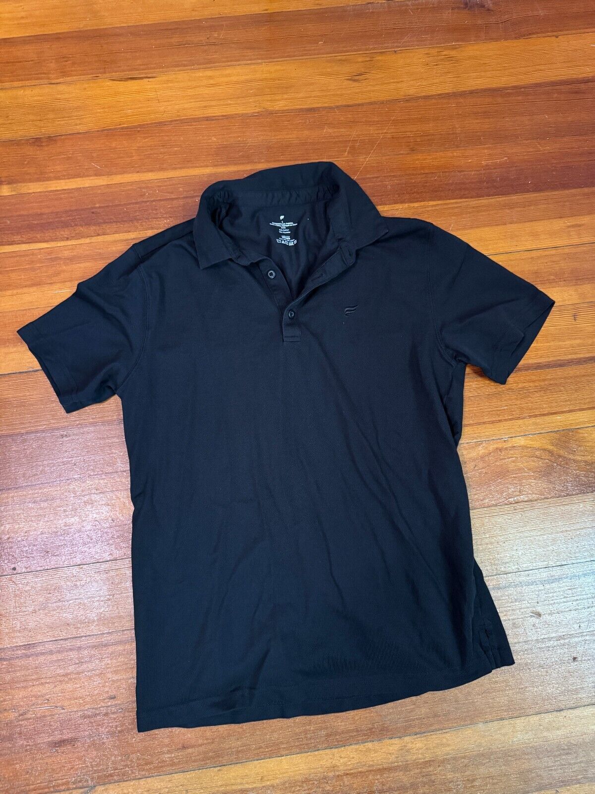 Fabletics Fabletics The Dash Polo Shirt - Black - Men's Small Size US S / EU 44-46 / 1 - 2 Thumbnail