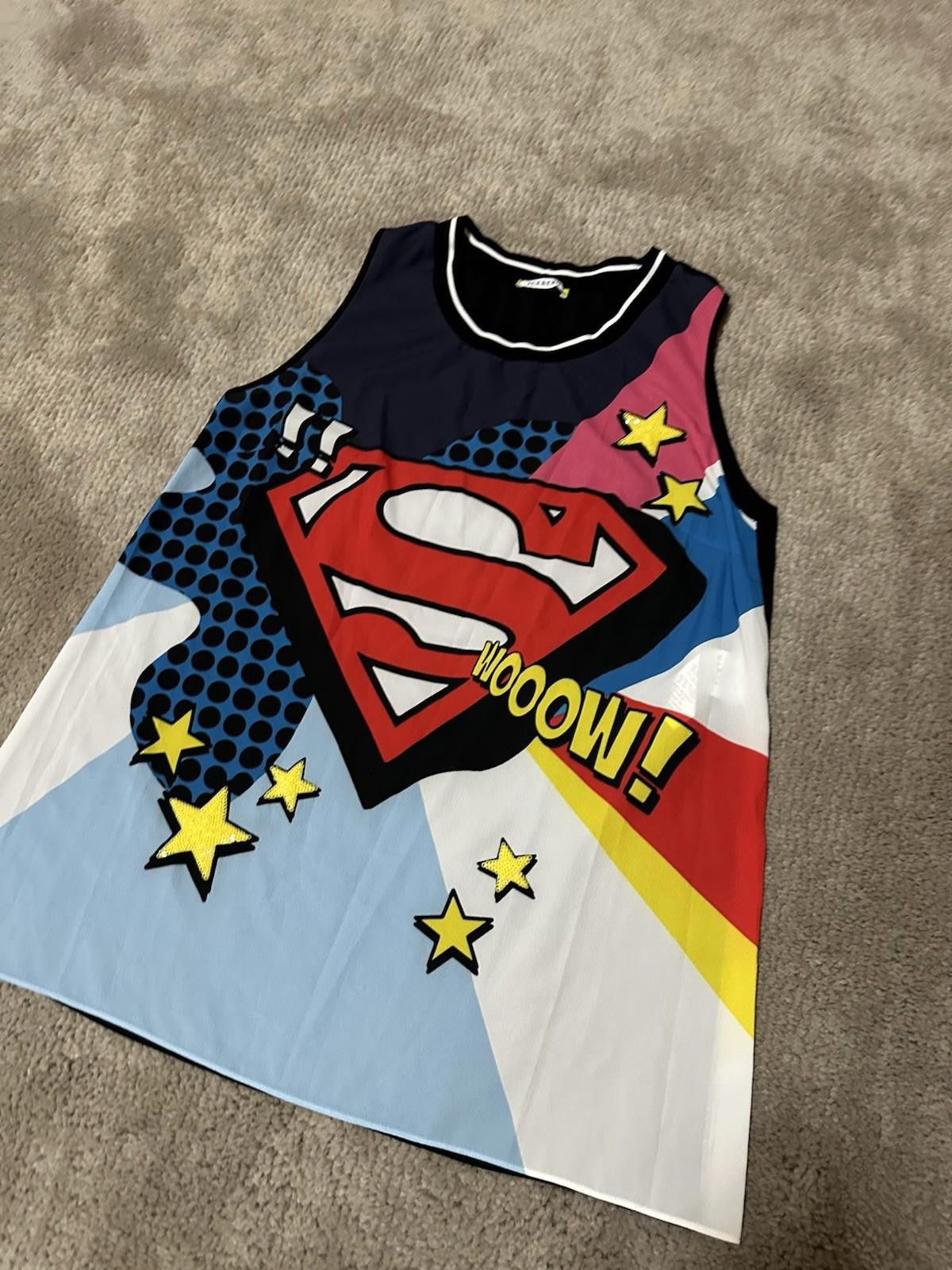 Iceberg Iceberg Superman Tank Top sz 42 Size M / US 6-8 / IT 42-44 - 2 Thumbnail