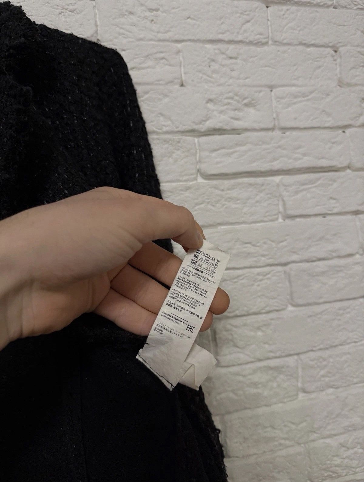 Dolce & Gabbana Rare Chic Dolce Gabbana Boucle Tweed Blazer Japan Exclusive Size XS / US 0-2 / IT 36-38 - 8 Thumbnail