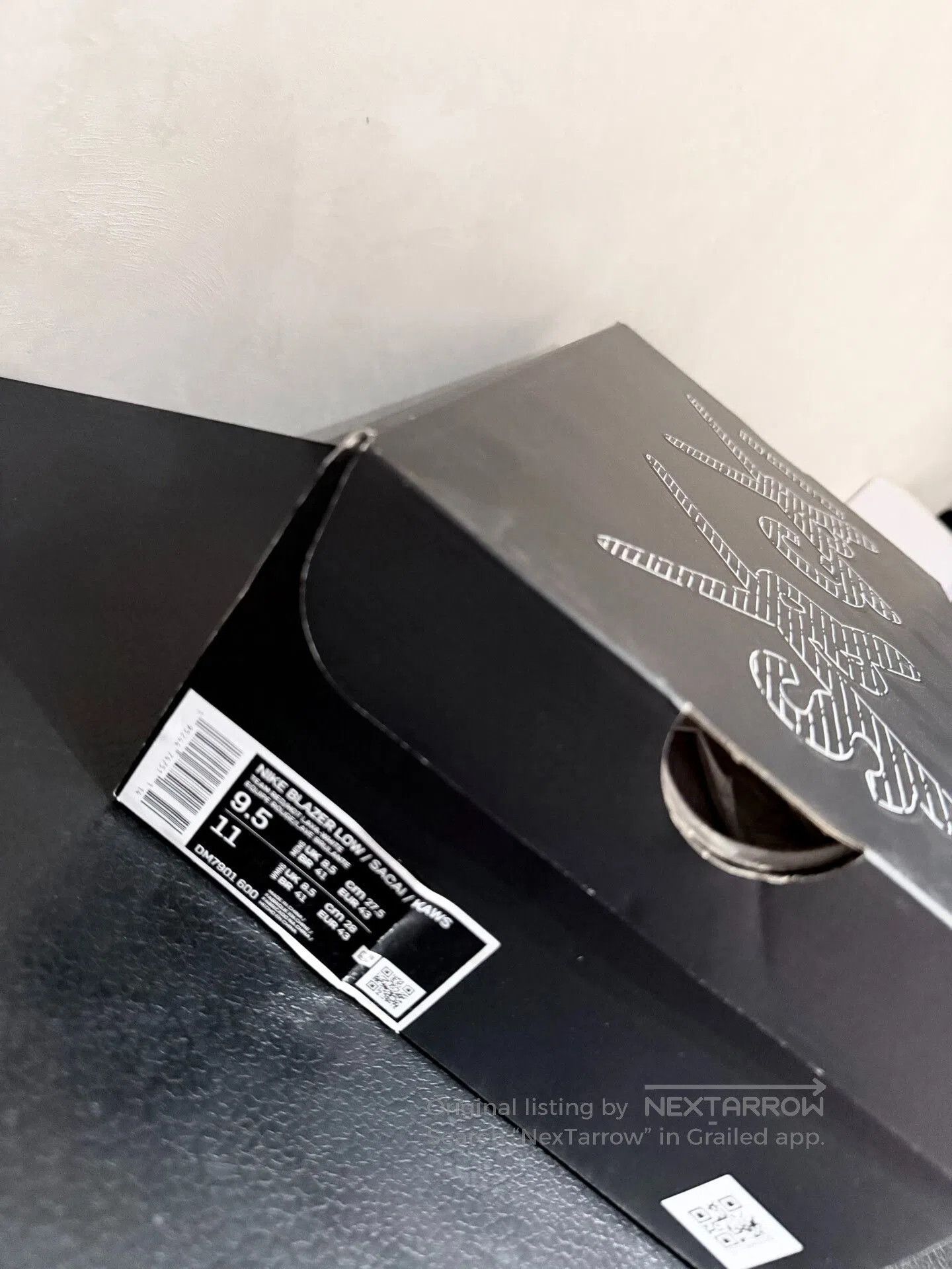 Kaws Kaws x Nike Blazer Red Deconstructed Low Sneakers. Size US 10 / EU 43 - 4 Thumbnail