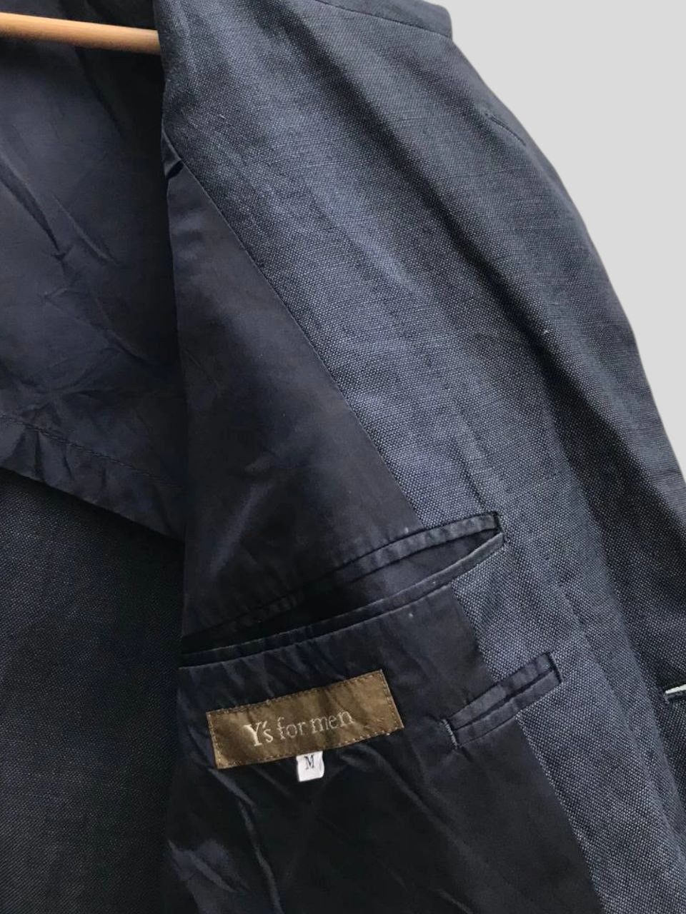 Yohji Yamamoto Vintage Y’s for Men Linen Jacket Size US M / EU 48-50 / 2 - 9 Thumbnail