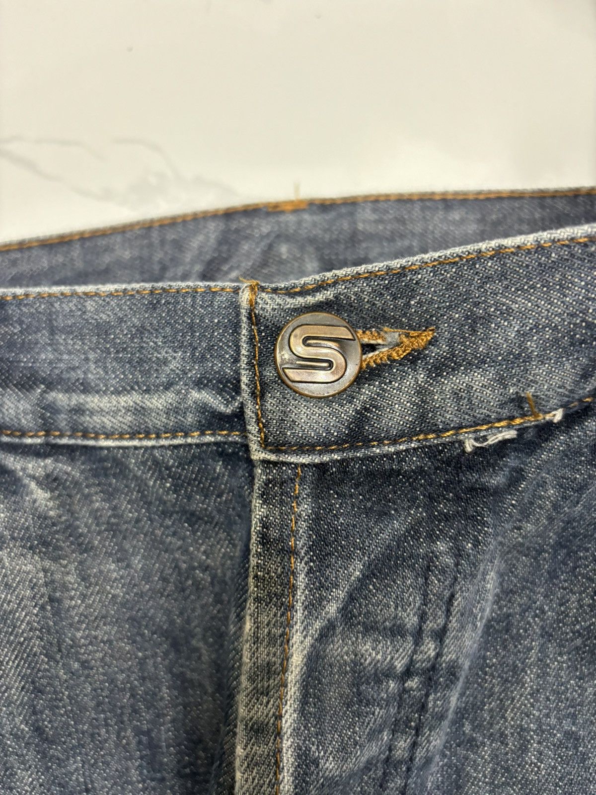 If Six Was Nine 🔥SILAS JAPANESE DISTRESS JEANS Size US 32 / EU 48 - 9 Thumbnail
