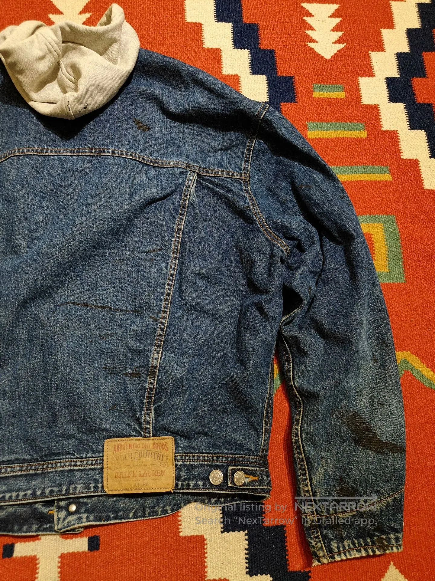 Other Vintage Polo Country Denim Jacket. Size US L / EU 52-54 / 3 - 8 Thumbnail