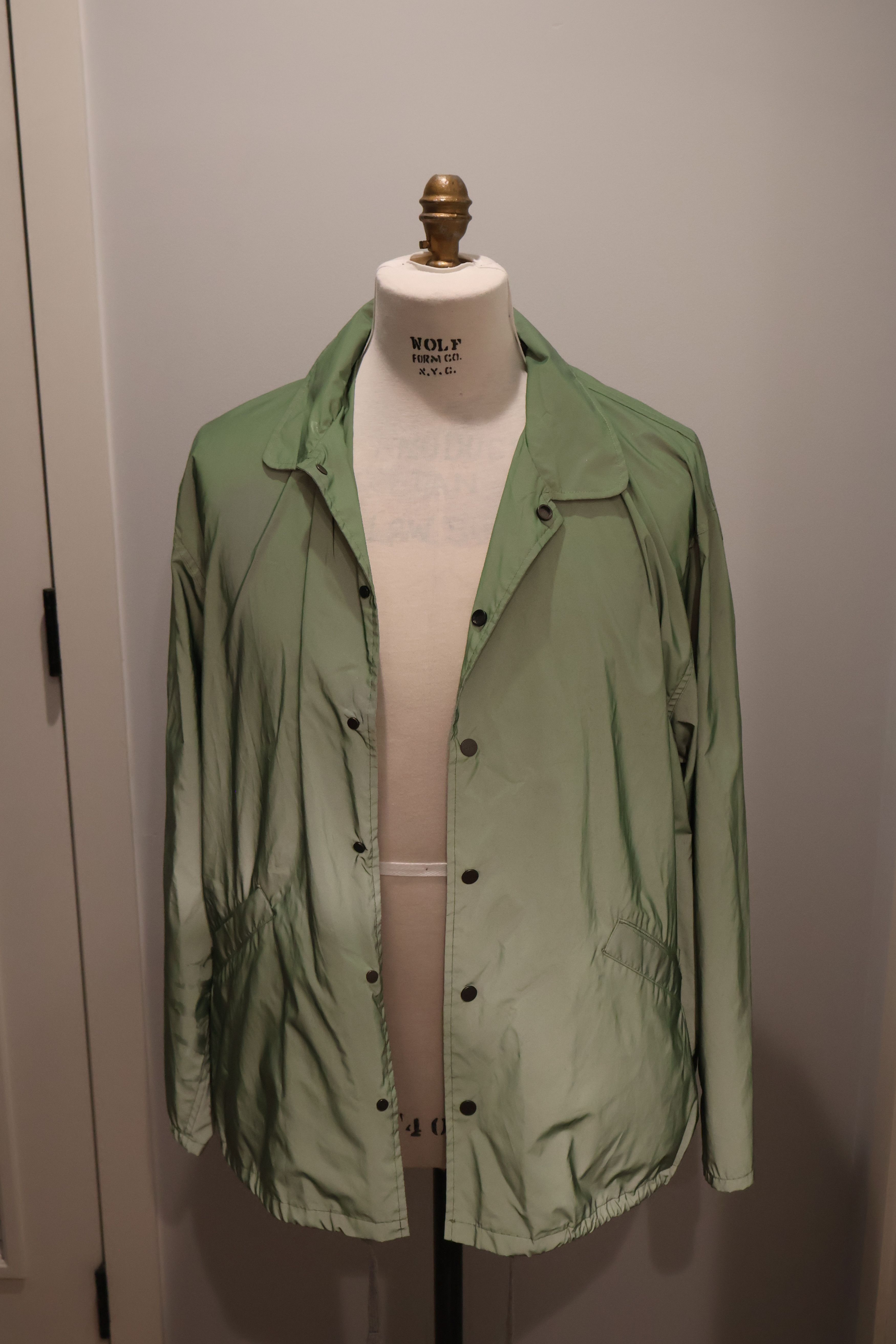 Fear of God Fear of God iridescent green nylon windbreaker - mens Medium Size US M / EU 48-50 / 2 - 1 Thumbnail