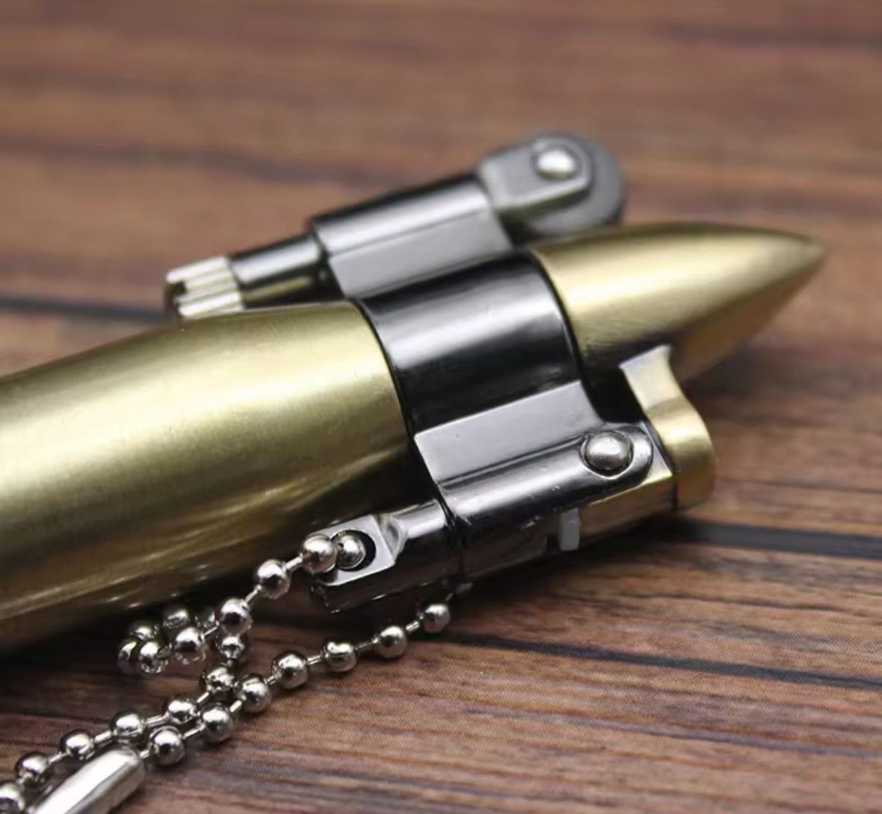 Vintage Brass Lighters With Bullet Fantastic Design Size ONE SIZE - 4 Thumbnail