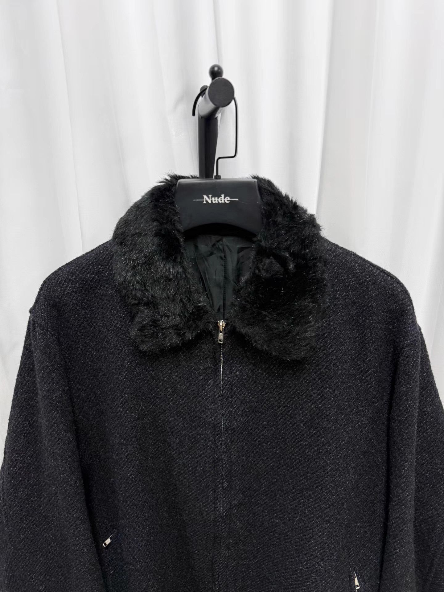 Yohji Yamamoto Yohji Yamamoto Y's Fur Wool Jacket K20 Size US M / EU 48-50 / 2 - 3 Thumbnail