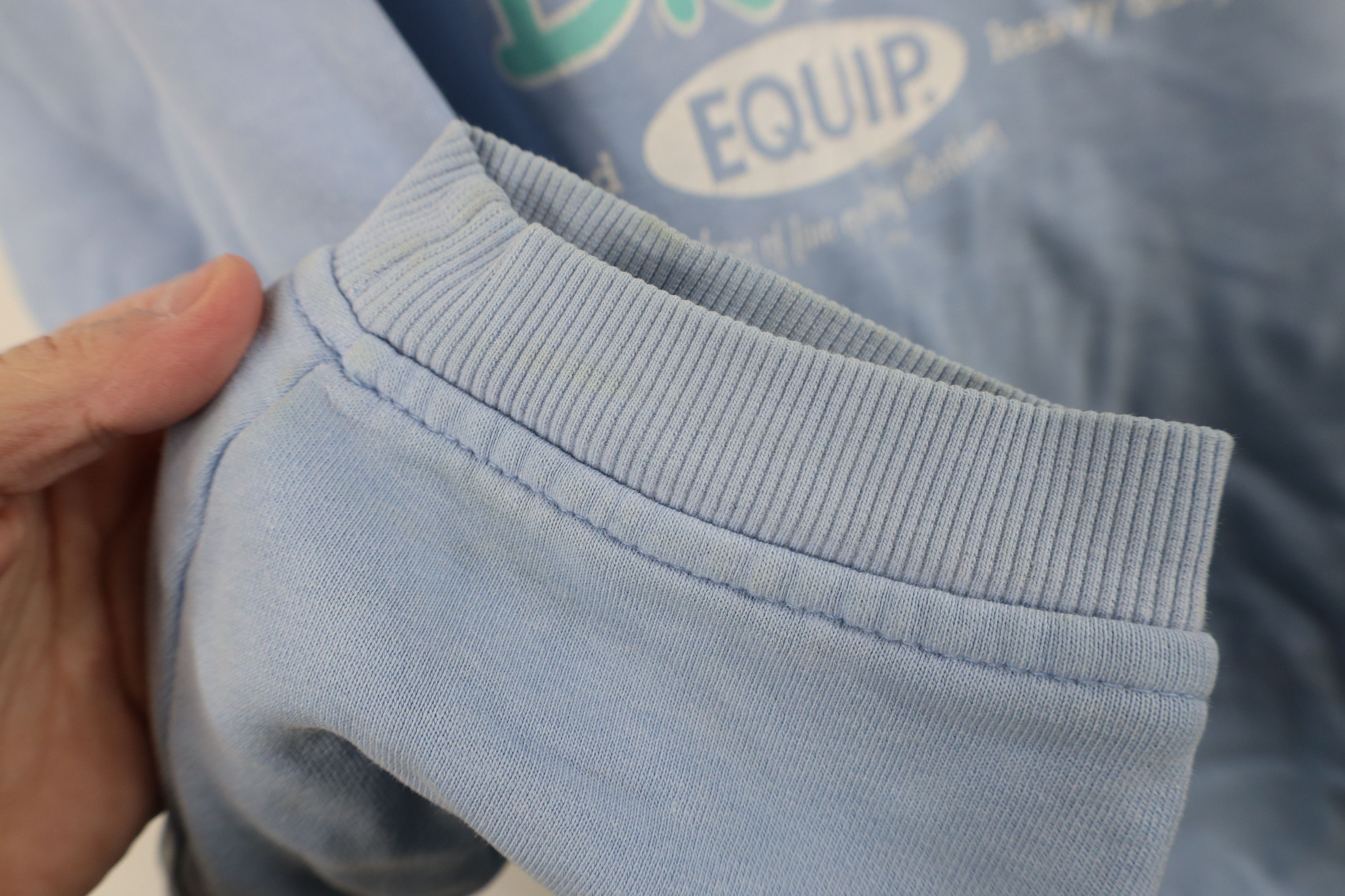 Vintage Vintage 90s Bum Equipment Spell Out Crewneck Sweatshirt Size L / US 10 / IT 46 - 10 Thumbnail