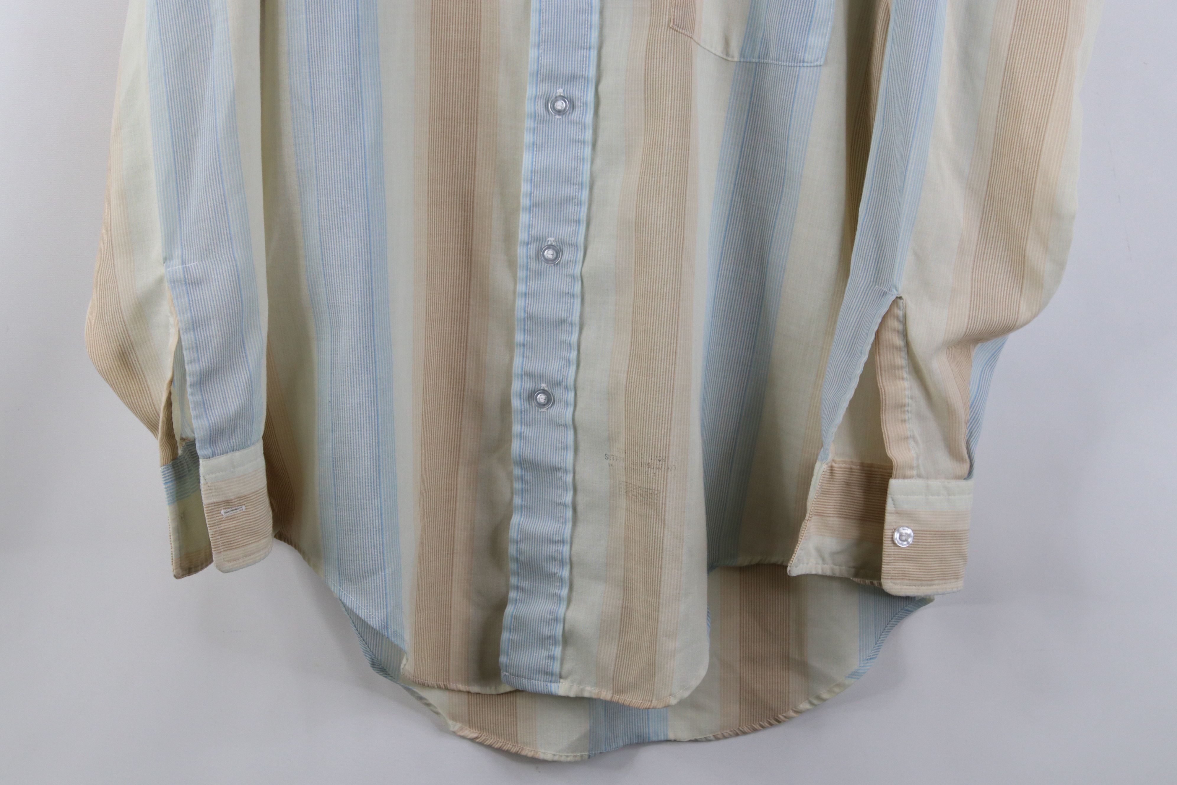 Vintage Vintage 70s Streetwear Dagger Collar Button Shirt USA Size US M / EU 48-50 / 2 - 3 Thumbnail