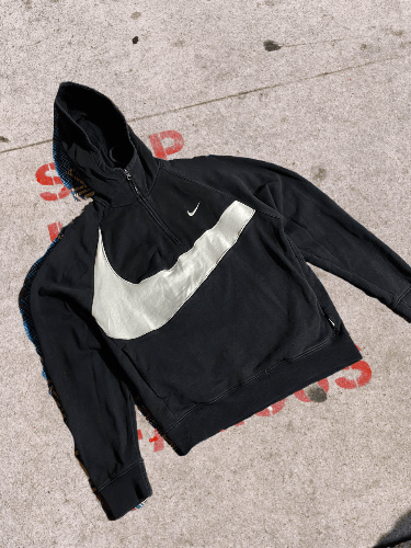 Nike × Vintage vintage sweatshirt Nike big logo Size US S / EU 44-46 / 1 - 1 Thumbnail