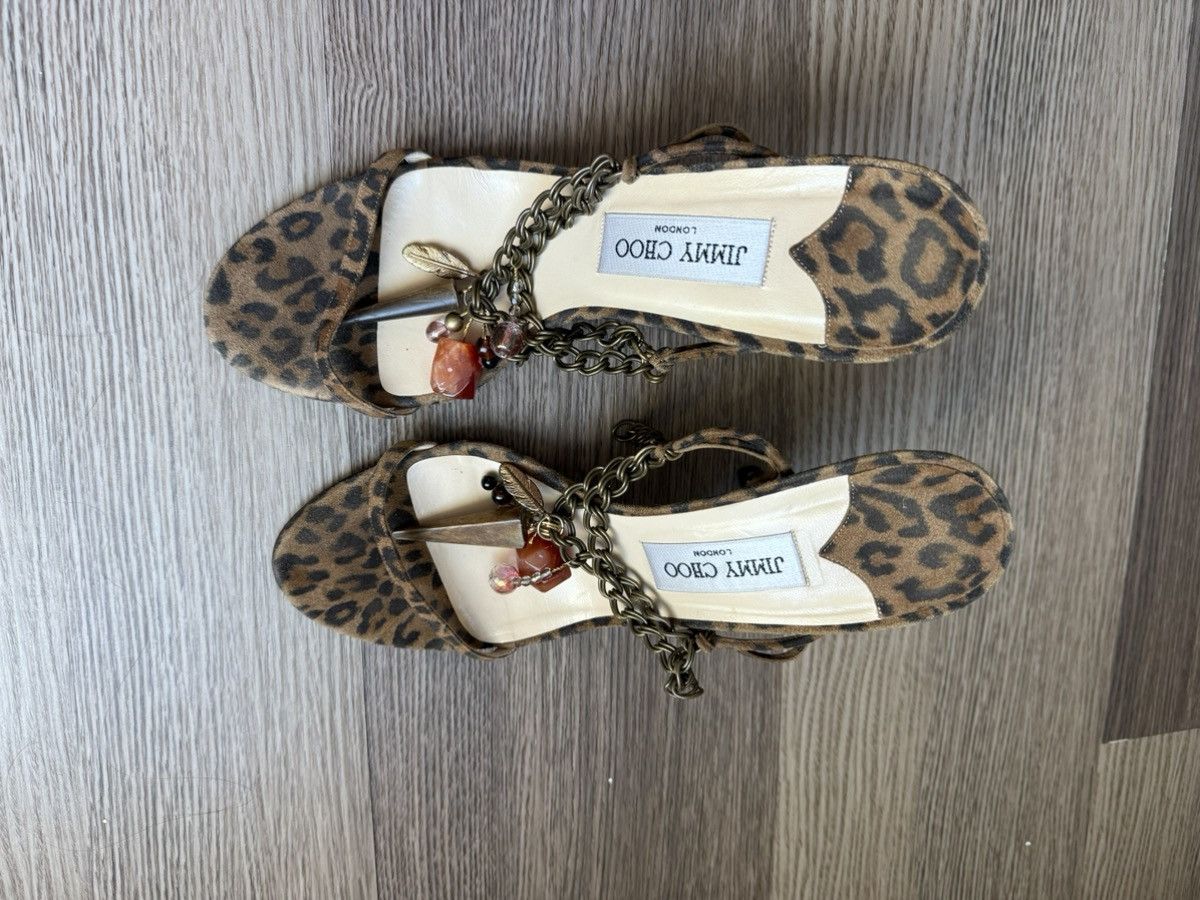 Jimmy Choo Jimmy Choo Leopard Heels Size US 10 / IT 40 - 6 Thumbnail