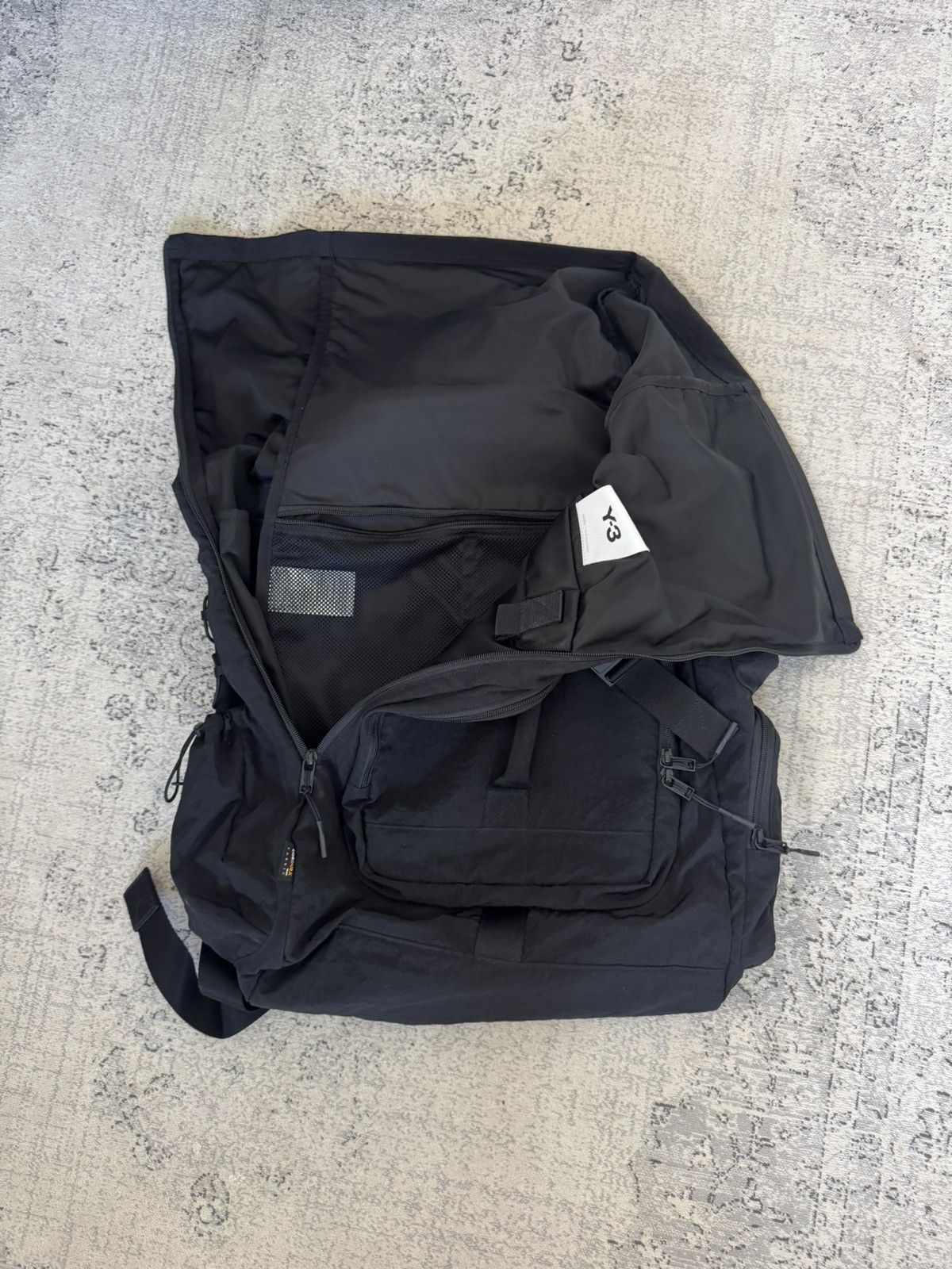Yohji Yamamoto Adidas Y3 Y-3 Yohji Yamamoto Utility Technical Backpack Size ONE SIZE - 10 Thumbnail