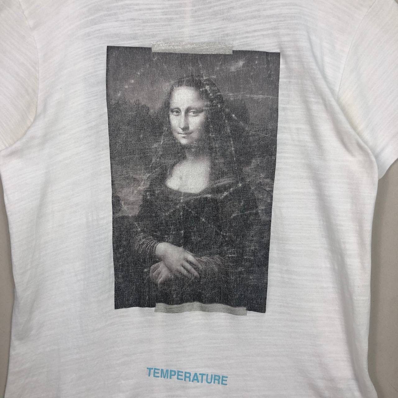 Off-White Off-White Virgil Abloh Mona Lisa Tee Shirt White Size US M / EU 48-50 / 2 - 5 Thumbnail