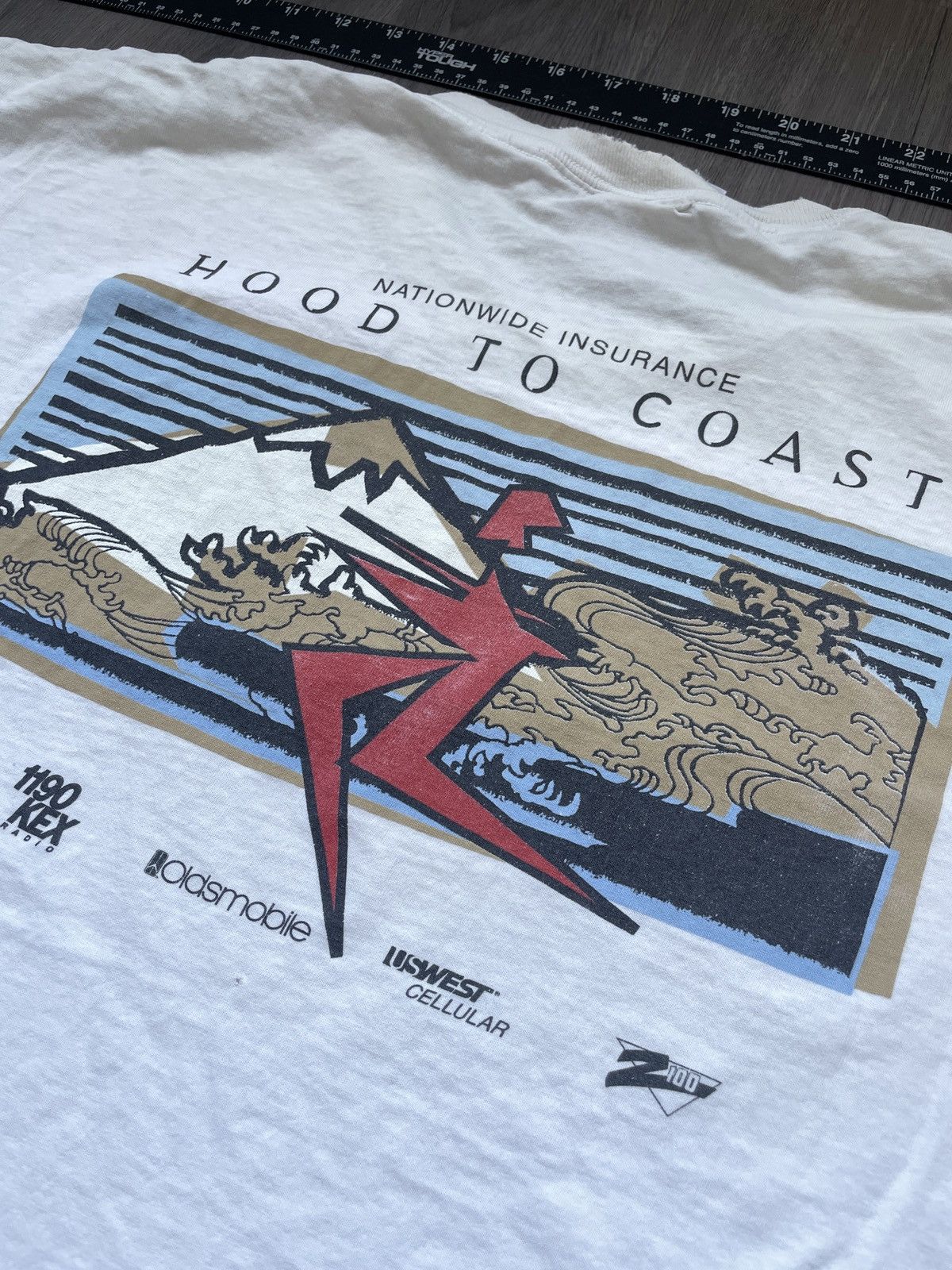 Nike Vintage 90’s Nike USA “Hood to Coast Relay” T-Shirt (Sz. L) Size US L / EU 52-54 / 3 - 2 Thumbnail