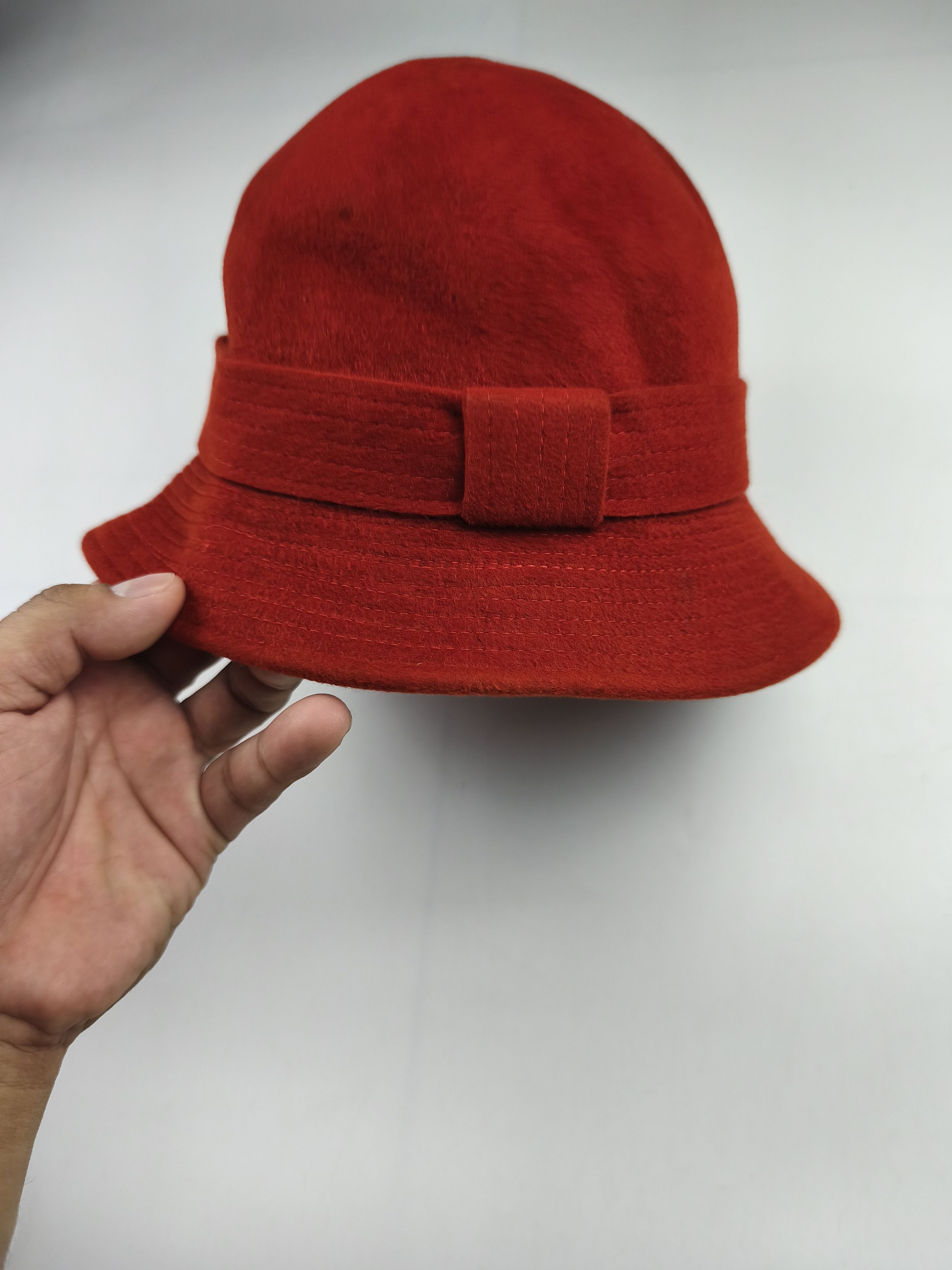 Hermes Hermes rabbit felt cloche hat Size ONE SIZE - 8 Thumbnail