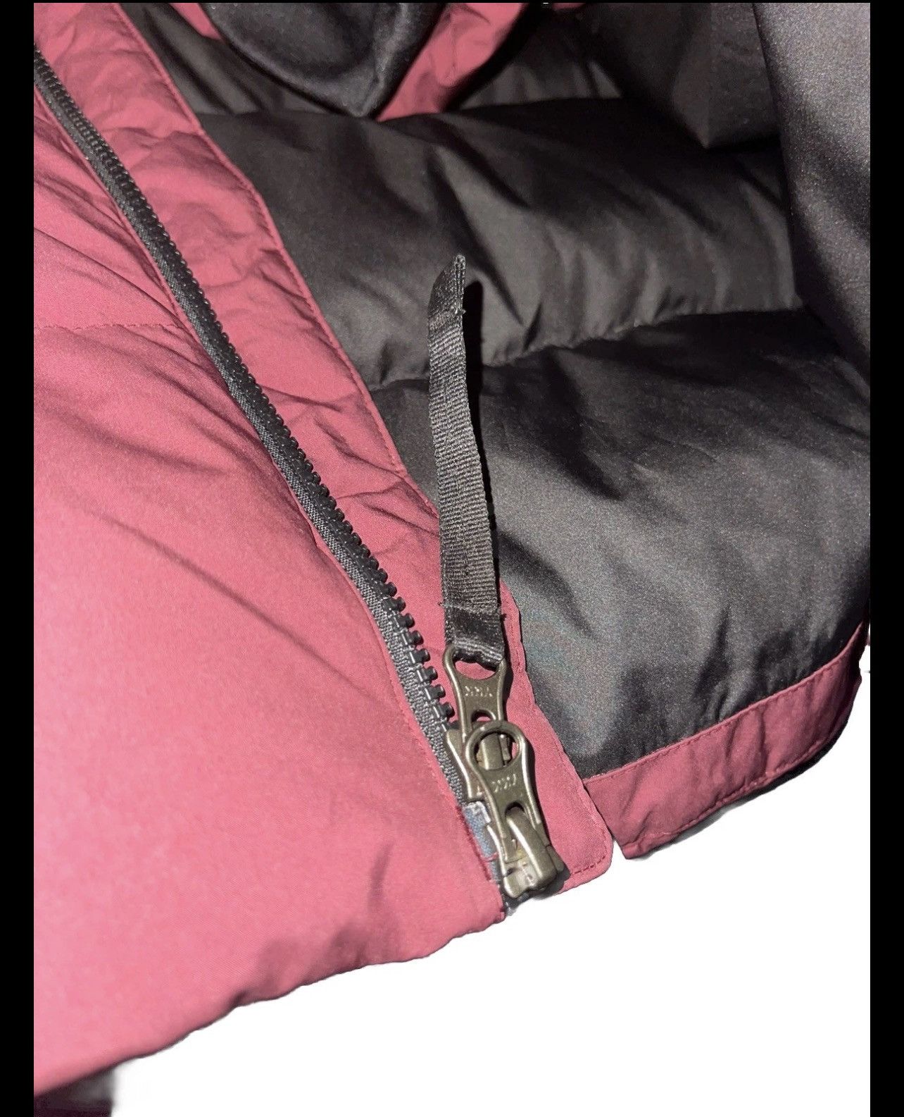 The North Face TNF Parka 550 Goose Down Hooded Puffer Jacket M Bergundy Size US M / EU 48-50 / 2 - 7 Thumbnail