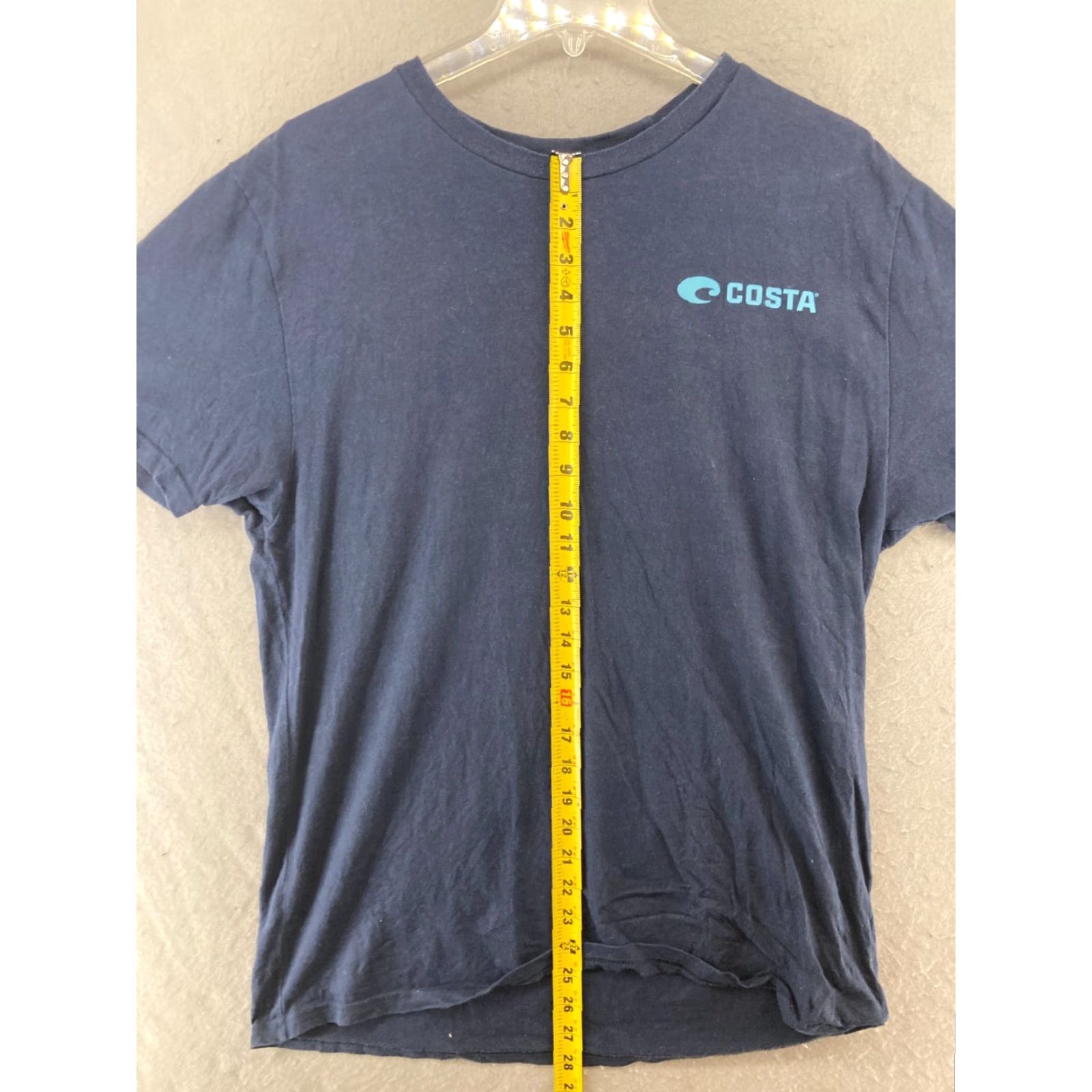 Costa Del Mar Costa Del Mar T-Shirt Mens Large Blue Logo Beach Costa Del Mar Brand Shirt XS? Size US L / EU 52-54 / 3 - 4 Thumbnail