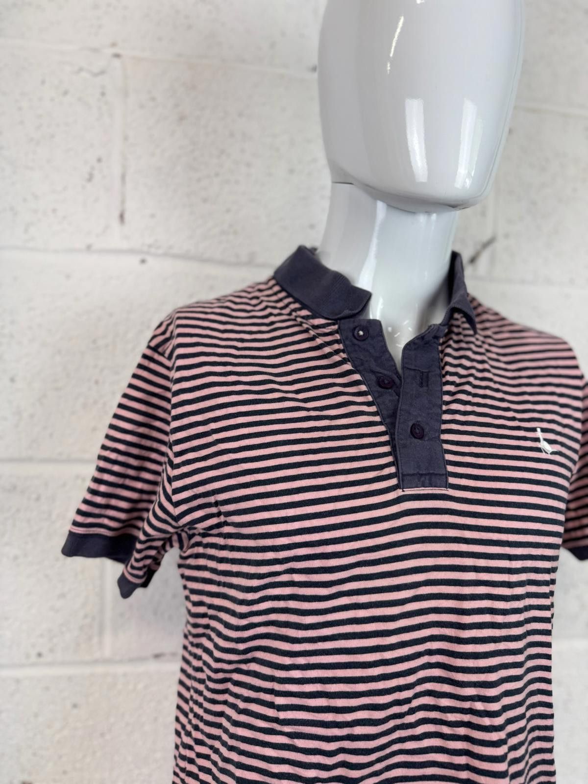 Jack Wills Jack Wills Men's Striped Short Sleeve Polo Shirt Size M Size US M / EU 48-50 / 2 - 4 Thumbnail