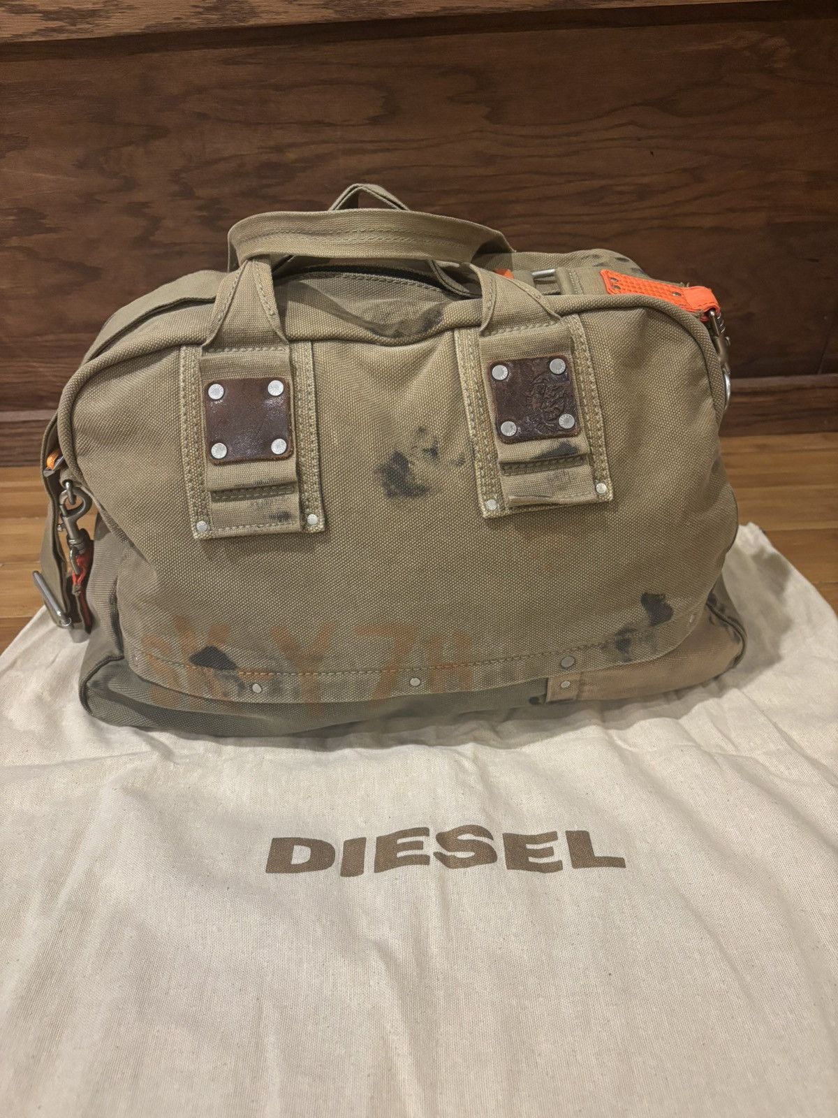 Diesel Big Diesel vintage bag.ob-902 Size ONE SIZE - 4 Thumbnail