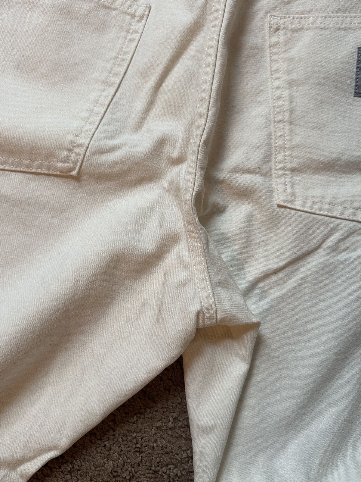 Carhartt Wip NWT Carhartt WIP Newel Pant Size 38 Waist Beige Canvas Size US 38 / EU 54 - 5 Thumbnail