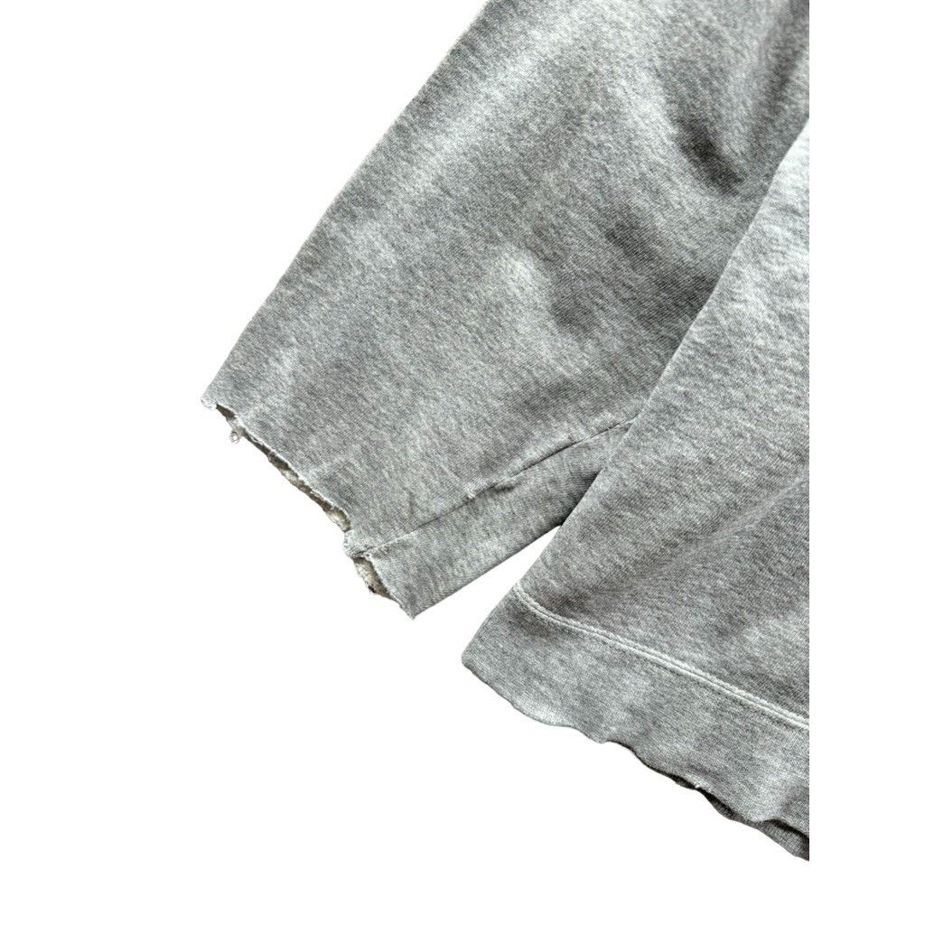Nike × Vintage 1990's Nike Distressed Embroidered Swoosh Crewneck Size US L / EU 52-54 / 3 - 8 Thumbnail