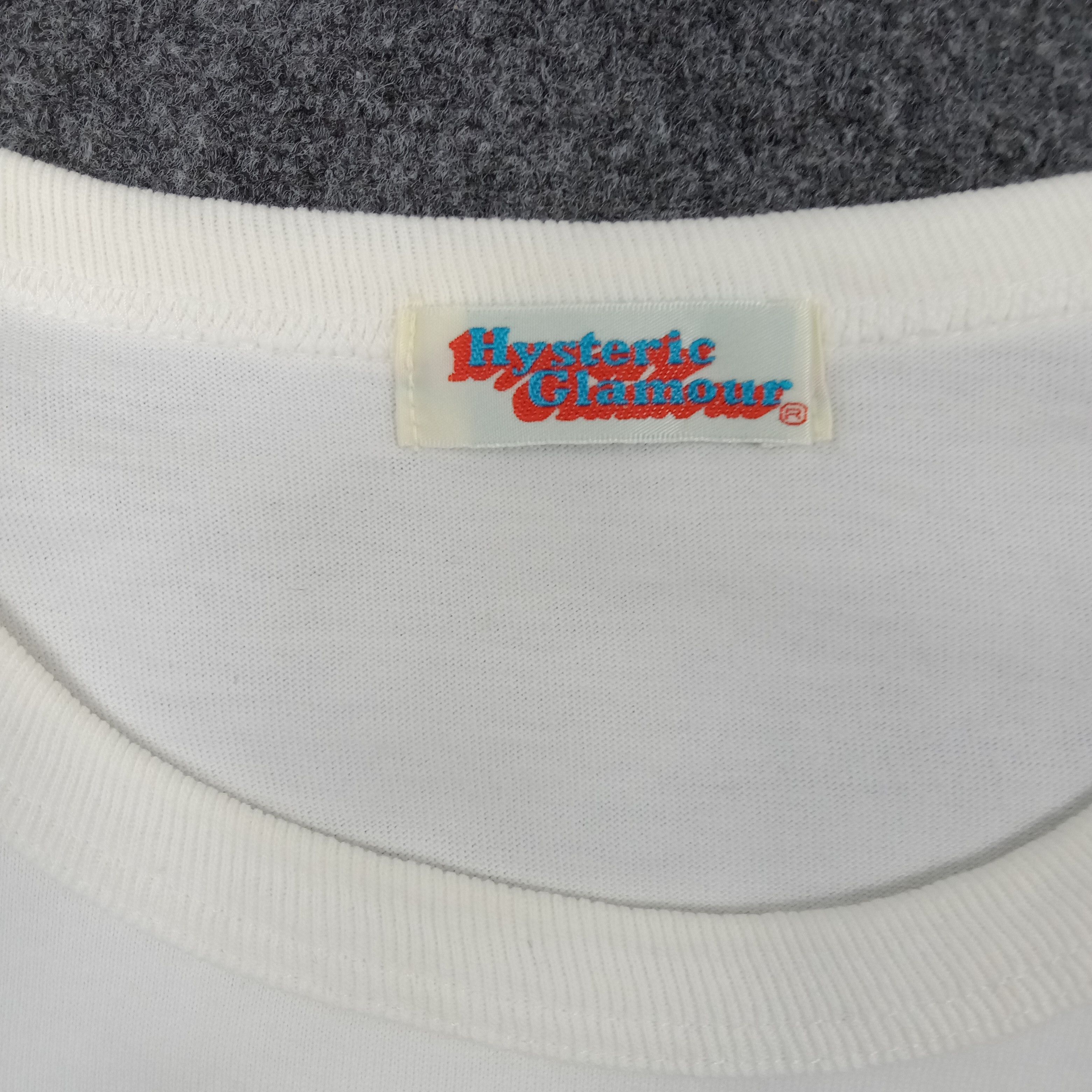 Hysteric Glamour × Japanese Brand × Vintage Hysteric Radio AM/FM Japanese Brand Tshirt Size XS / US 0-2 / IT 36-38 - 3 Thumbnail