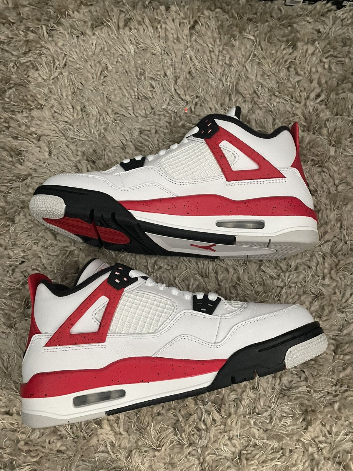 Jordan Brand Jordan 4 Red Cement Size US 6.5 / EU 39-40 - 3 Thumbnail
