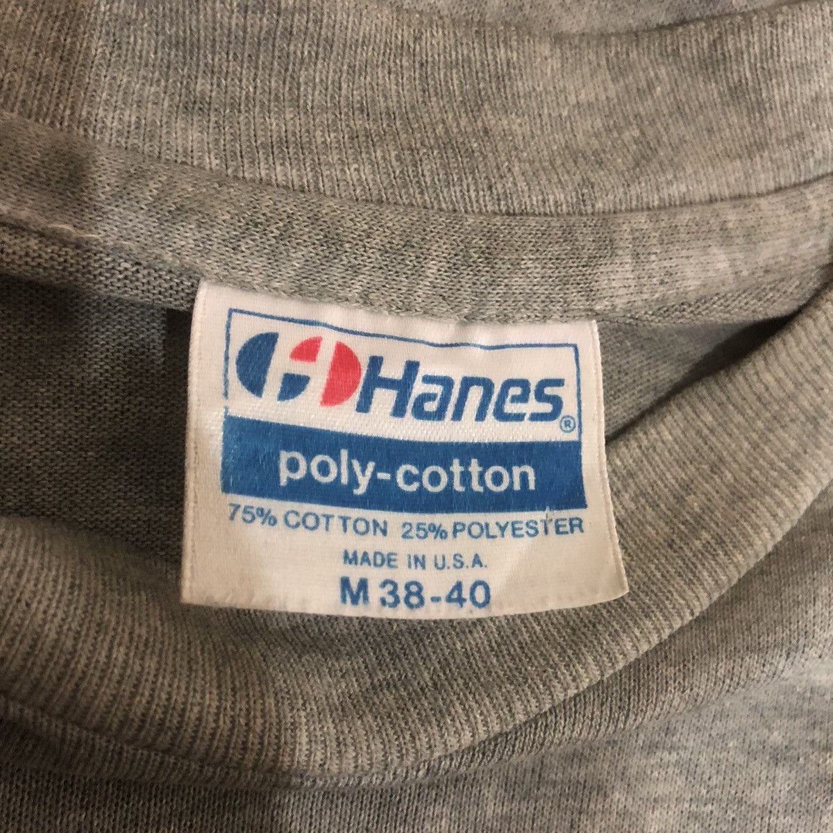 Hanes × Vintage 80’ Single Stich William Mary Shirt Size US M / EU 48-50 / 2 - 5 Thumbnail