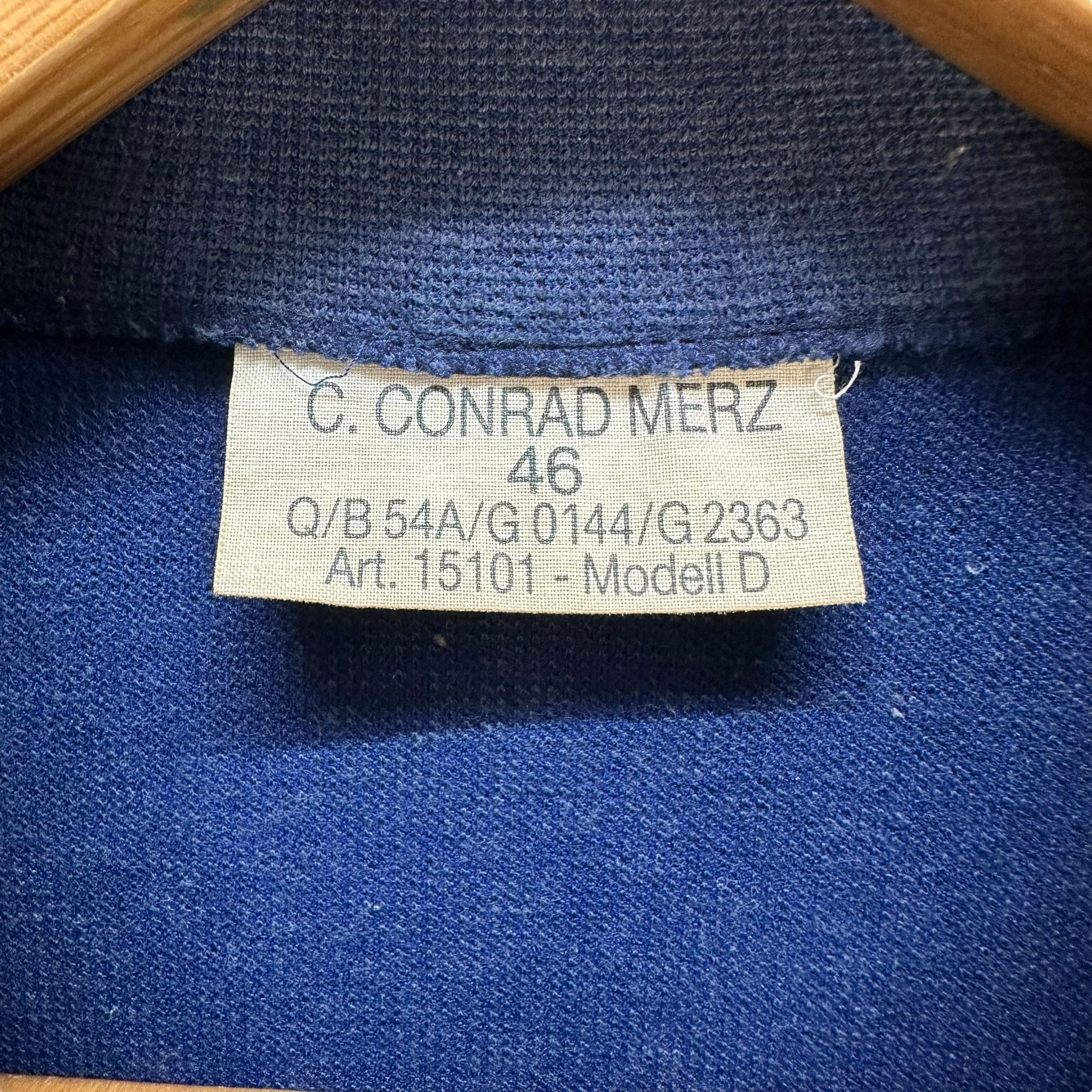 Vintage 70's C. CONRAD MERZ German Military Training Jacket #A3-0059 Size US S / EU 44-46 / 1 - 9 Thumbnail