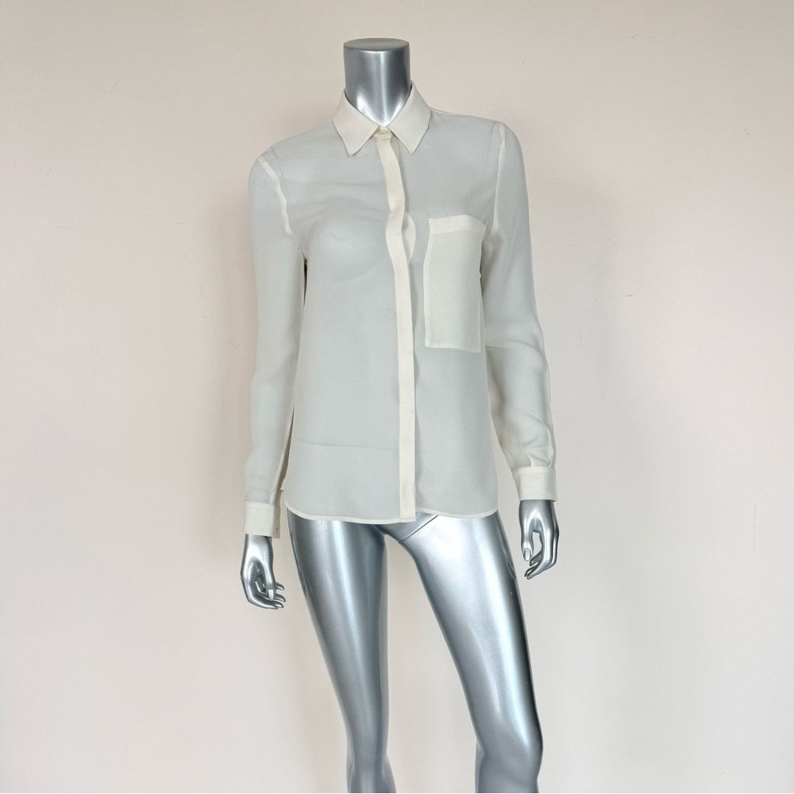 Haute Hippie Haute Hippie women silk blouse size S Size S / US 4 / IT 40 - 2 Thumbnail