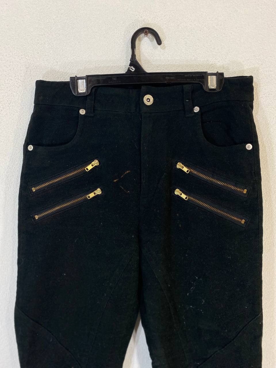 Stussy stussy women bondage style black denim nice design Size 30" / US 8 / IT 44 - 7 Thumbnail