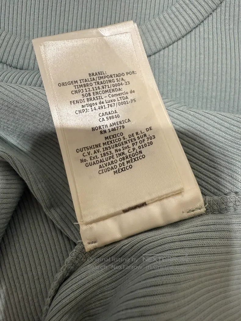 Fendi Fendi Knit Logo Top Size S / US 4 / IT 40 - 8 Thumbnail