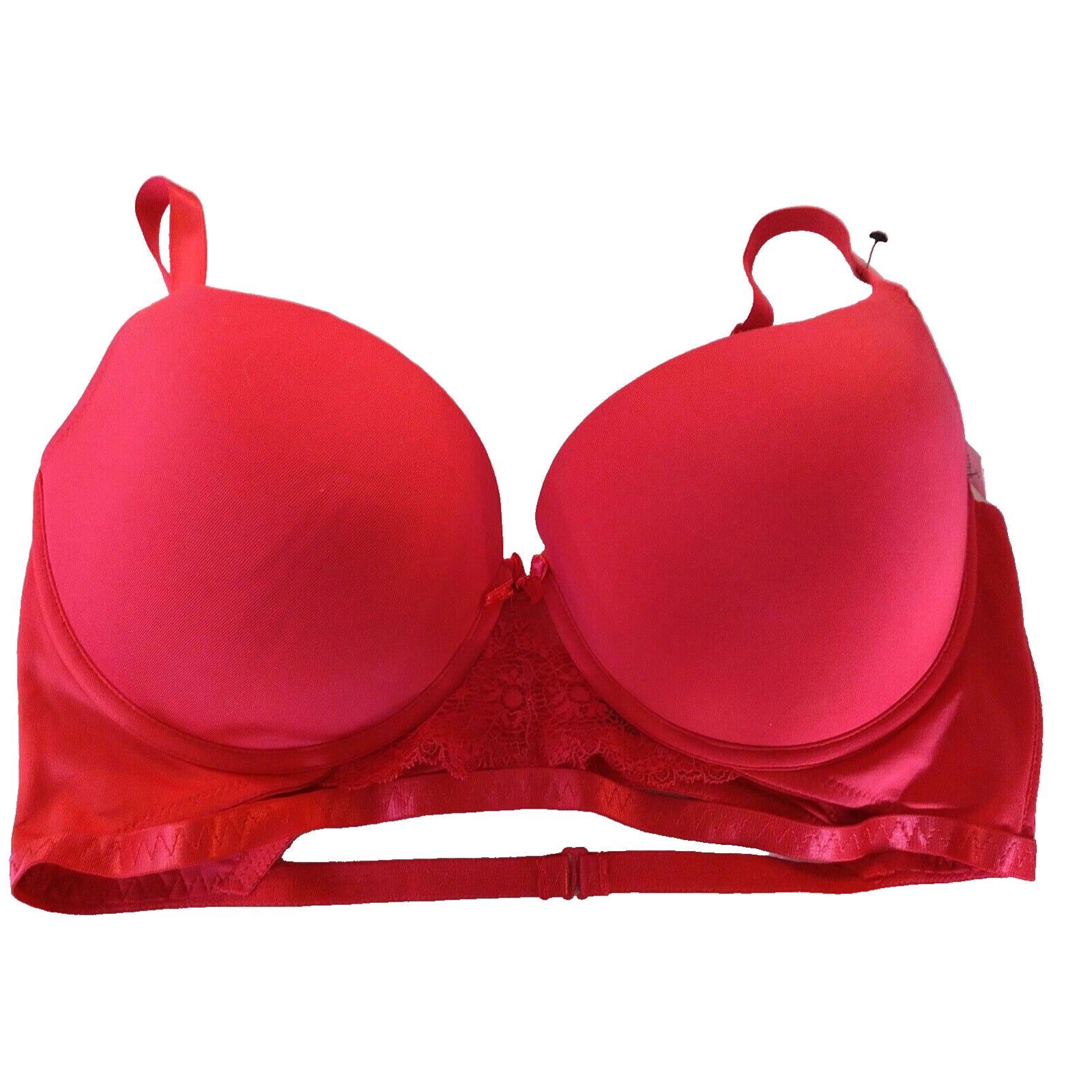 XOXO XOXO Hypnotic Pink 40D 'See My Back!' Sexy Bra MSRP $28 NWT Size ONE SIZE - 1 Thumbnail