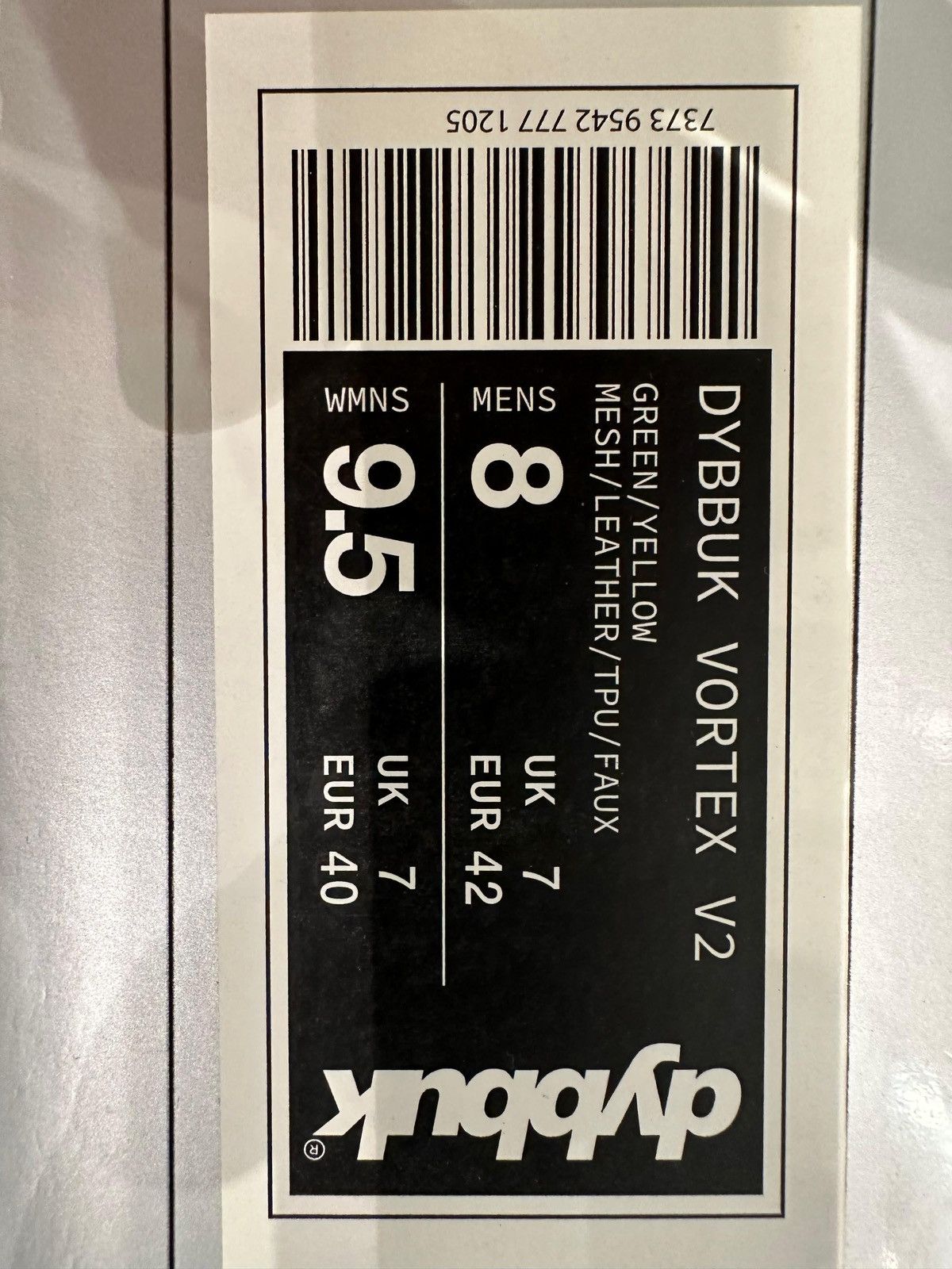Dybbuk DYBBUK - Vortex V.2 Sneakers Yellow Green Size US 8 / EU 41 - 7 Thumbnail