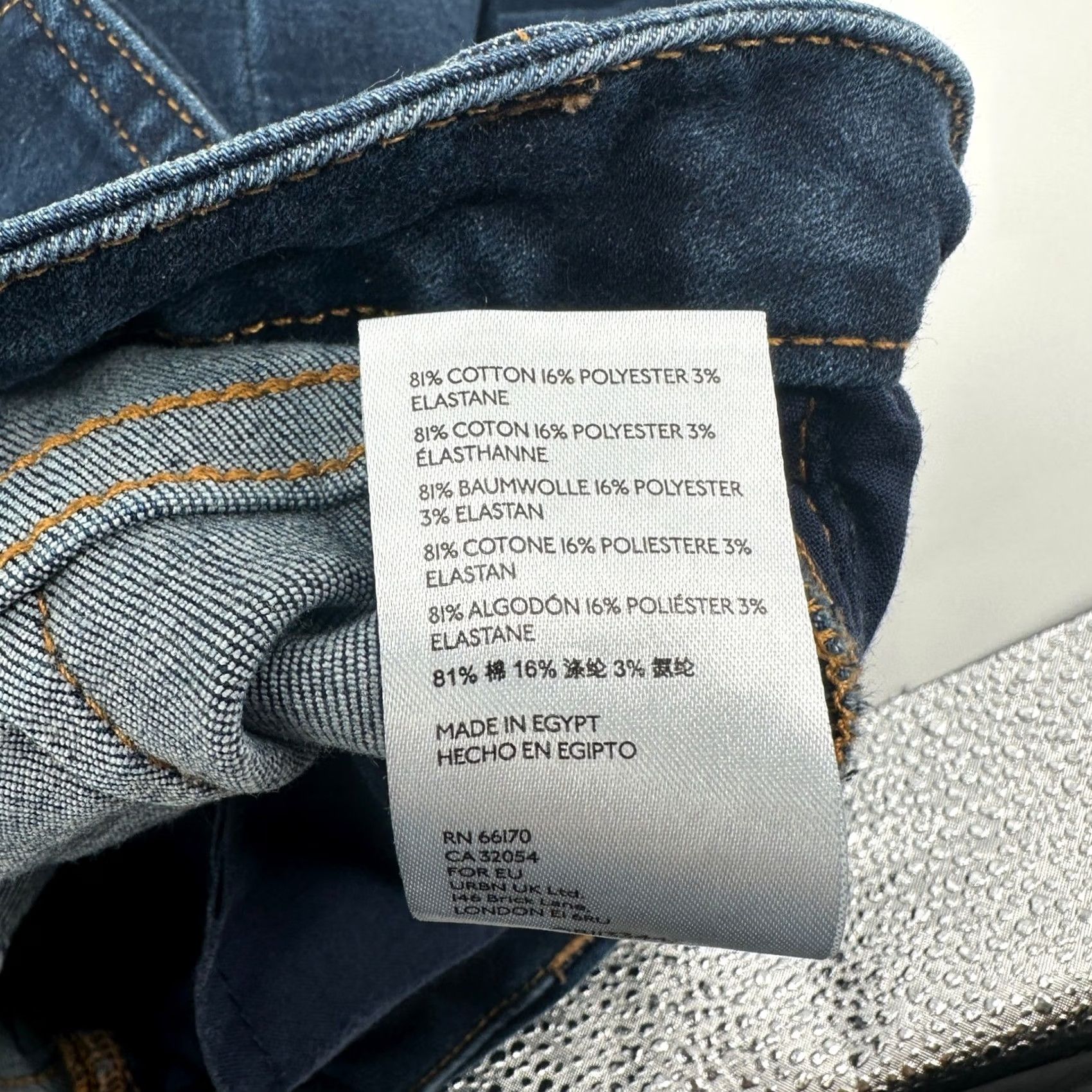 Free People Free People We The Free Skinny High Rise Jeans Dark Wash Denim Women's 27 in Blue Slim Comfortable Pockets Don’t Size 27" / US 4 / IT 40 - 3 Thumbnail