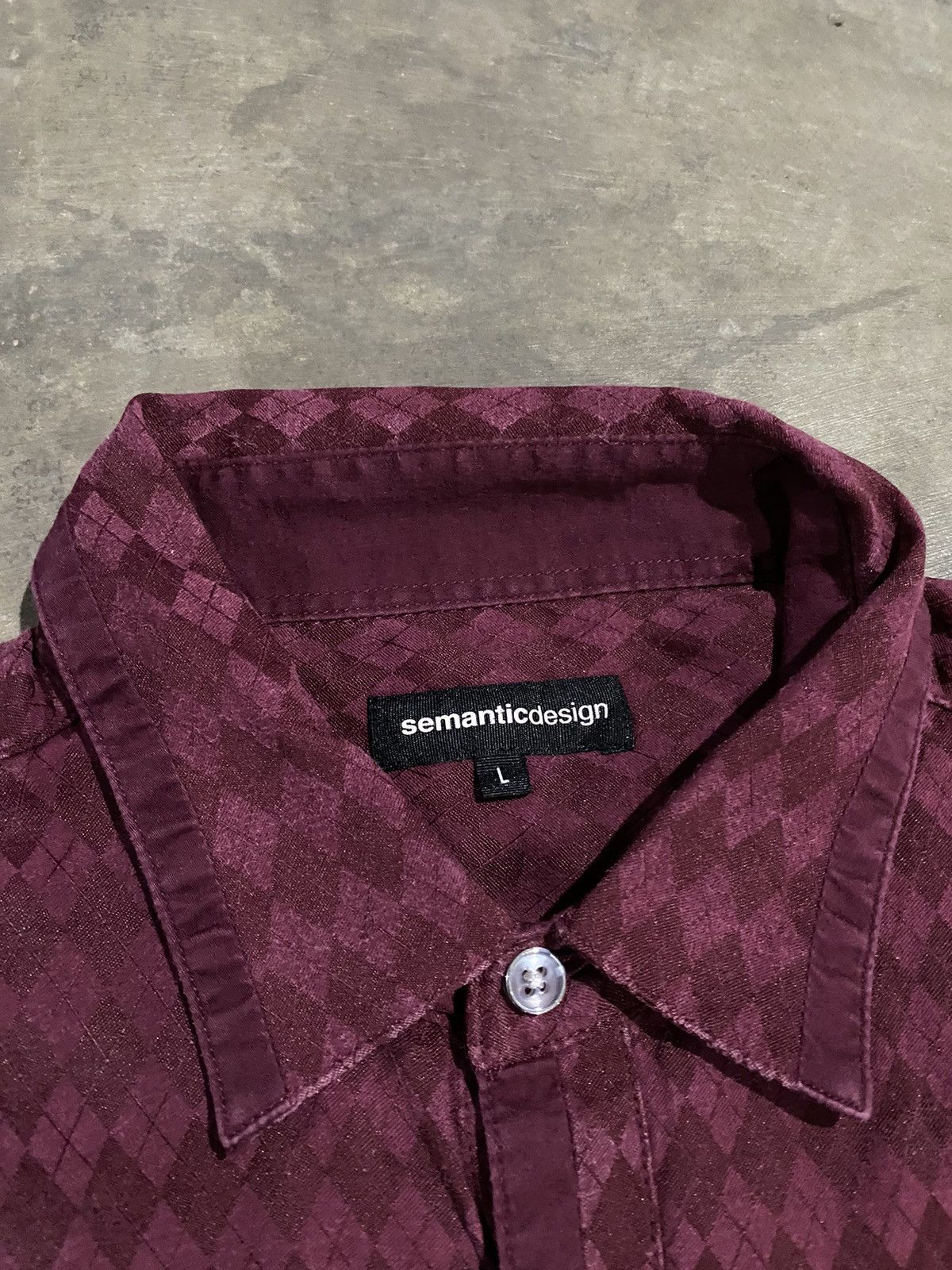 If Six Was Nine × Japanese Brand × semanticdesign Semantic design ifsixwasnine punk shirt Size US L / EU 52-54 / 3 - 4 Thumbnail
