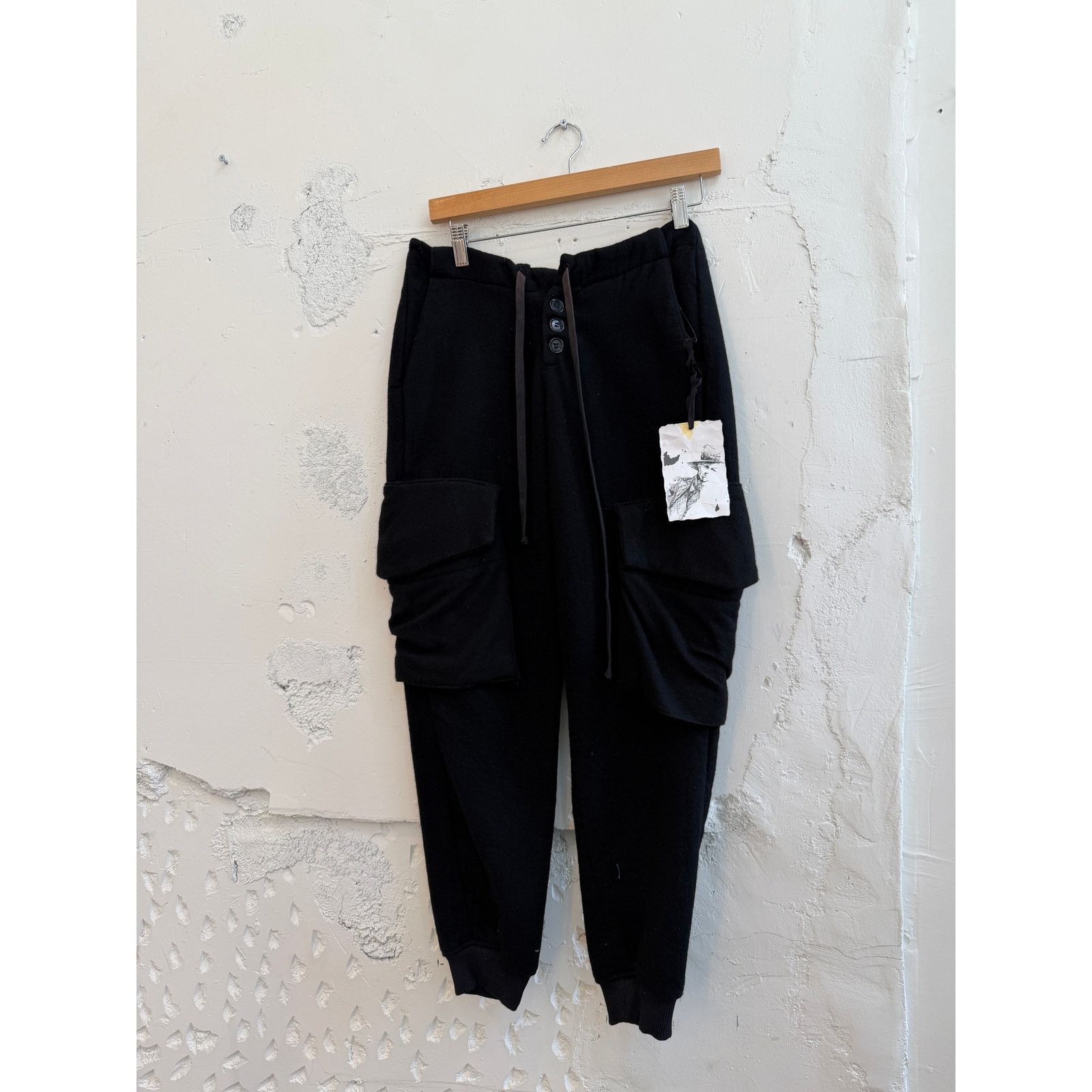 Greg Lauren Greg Lauren SAMPLE Wool Cargo Pants Size US 30 / EU 46 - 1 Thumbnail
