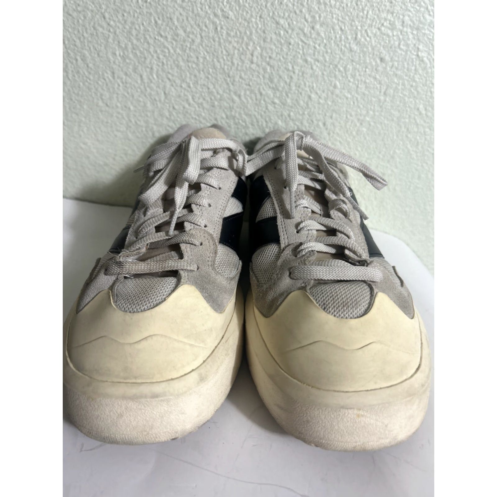 New Balance New Balance CT302 Men’s 12 Moonbeam Navy Sneakers Casual (Ivory Beige Black) - Suede, D Width Size US 12 / EU 45 - 6 Thumbnail