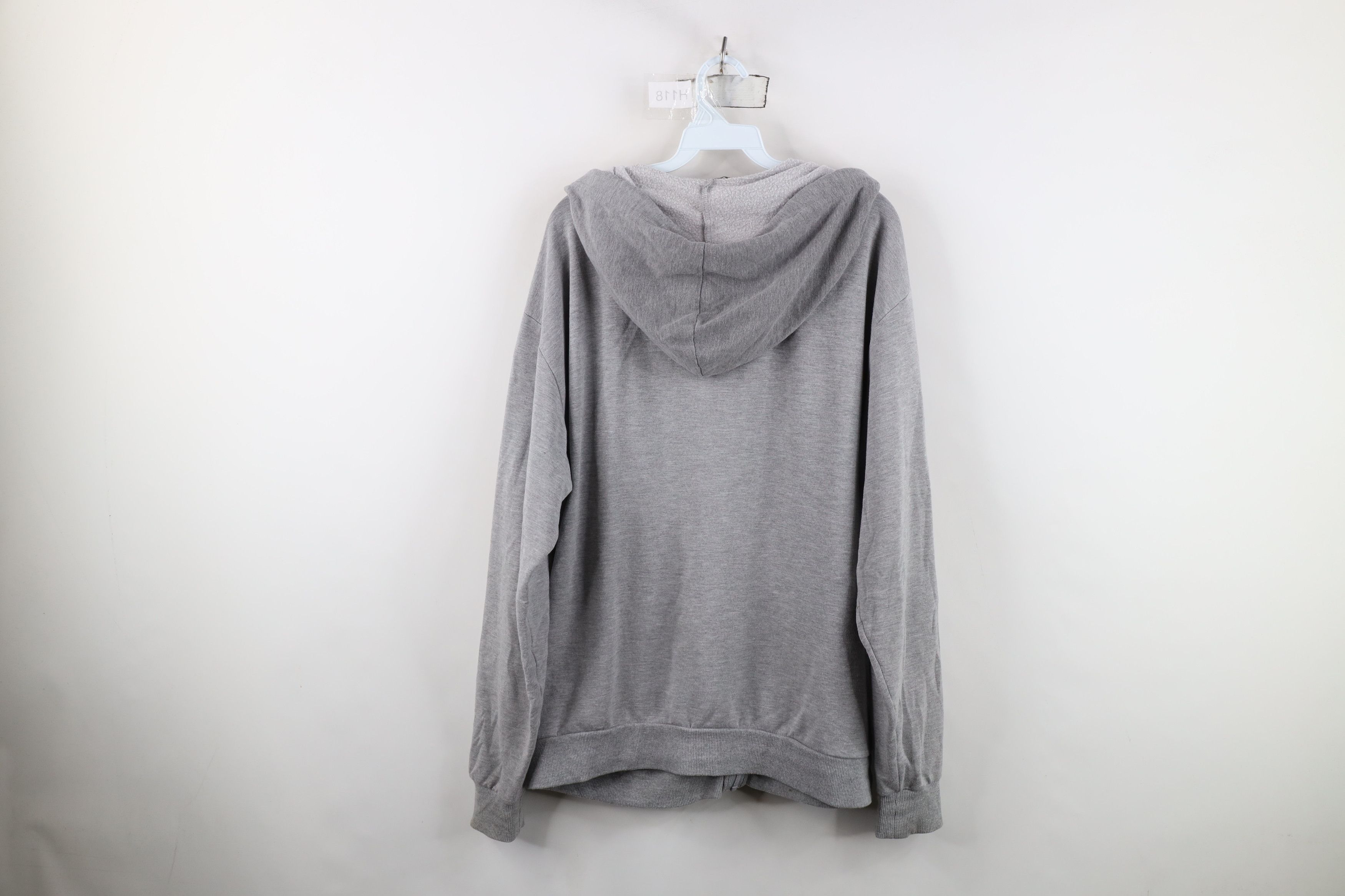 Eddie Bauer Vintage Y2K Eddie Bauer Full Zip Hoodie Sweatshirt Gray Size US M / EU 48-50 / 2 - 12 Thumbnail