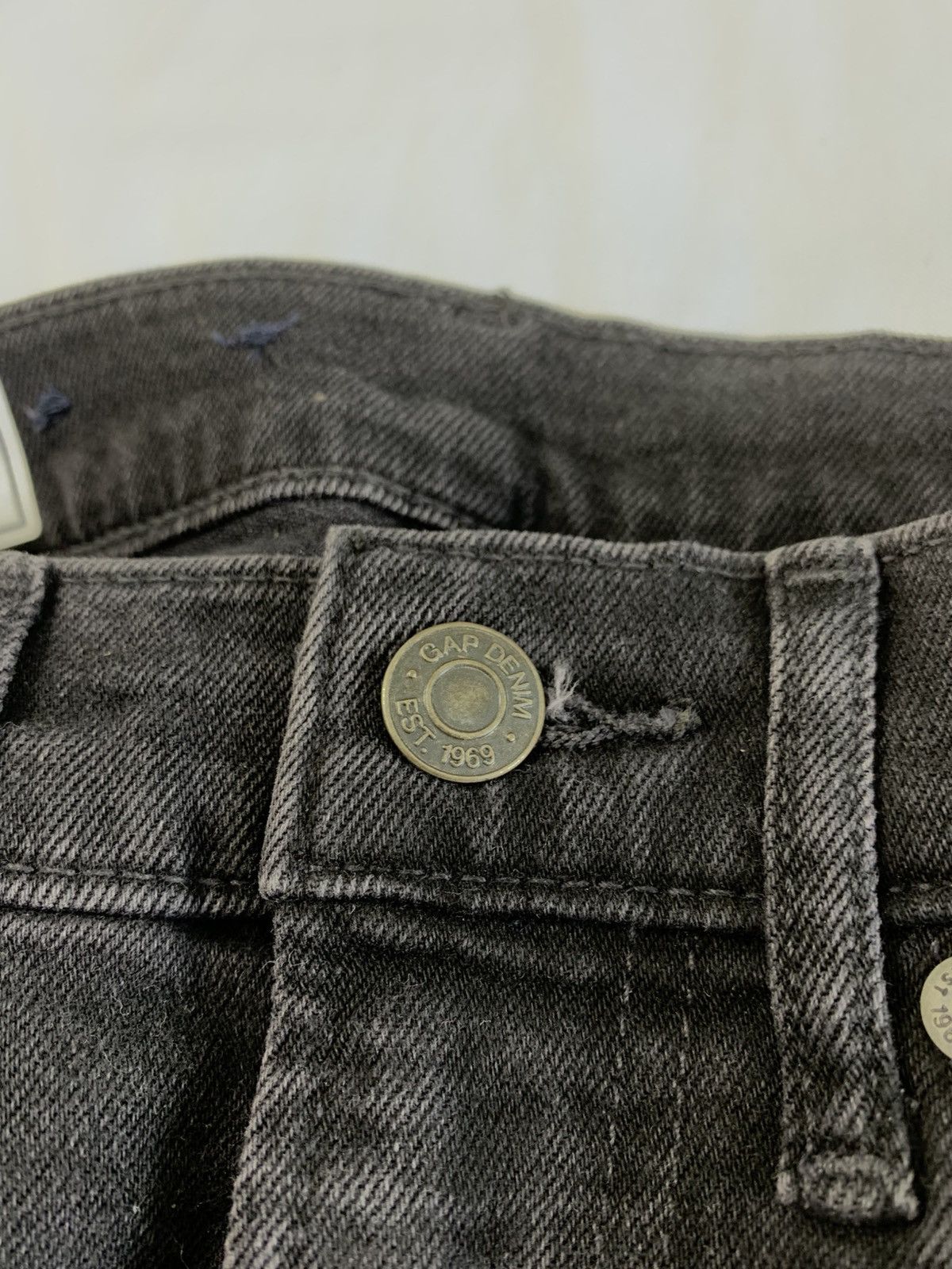 Jean flare bootcut gap jeans pant black Size US 28 / EU 44 - 7 Thumbnail