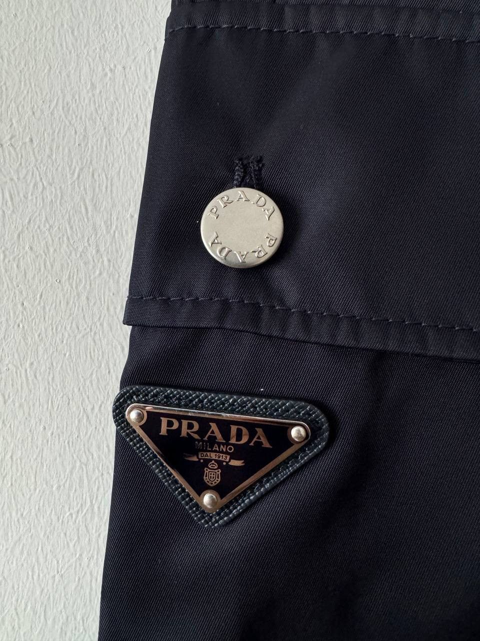 Prada 🔥🔥 Prada Re-Nylon Cargo Pants straight relaxed 32 navy RARE Size US 32 / EU 48 - 4 Thumbnail