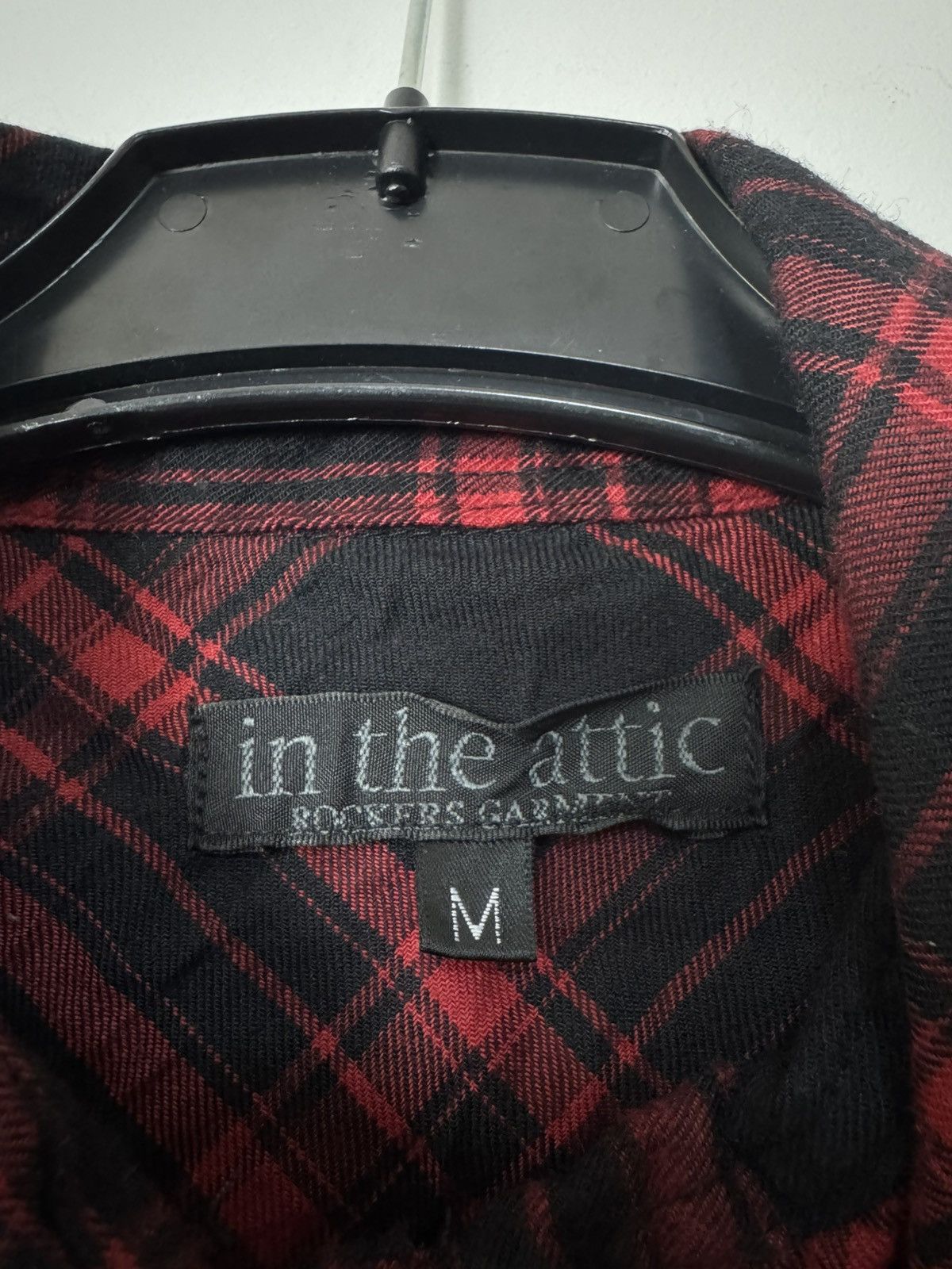 In The Attic In The Attic Flannel punk long sleeve shirt Japanese Size US M / EU 48-50 / 2 - 6 Thumbnail